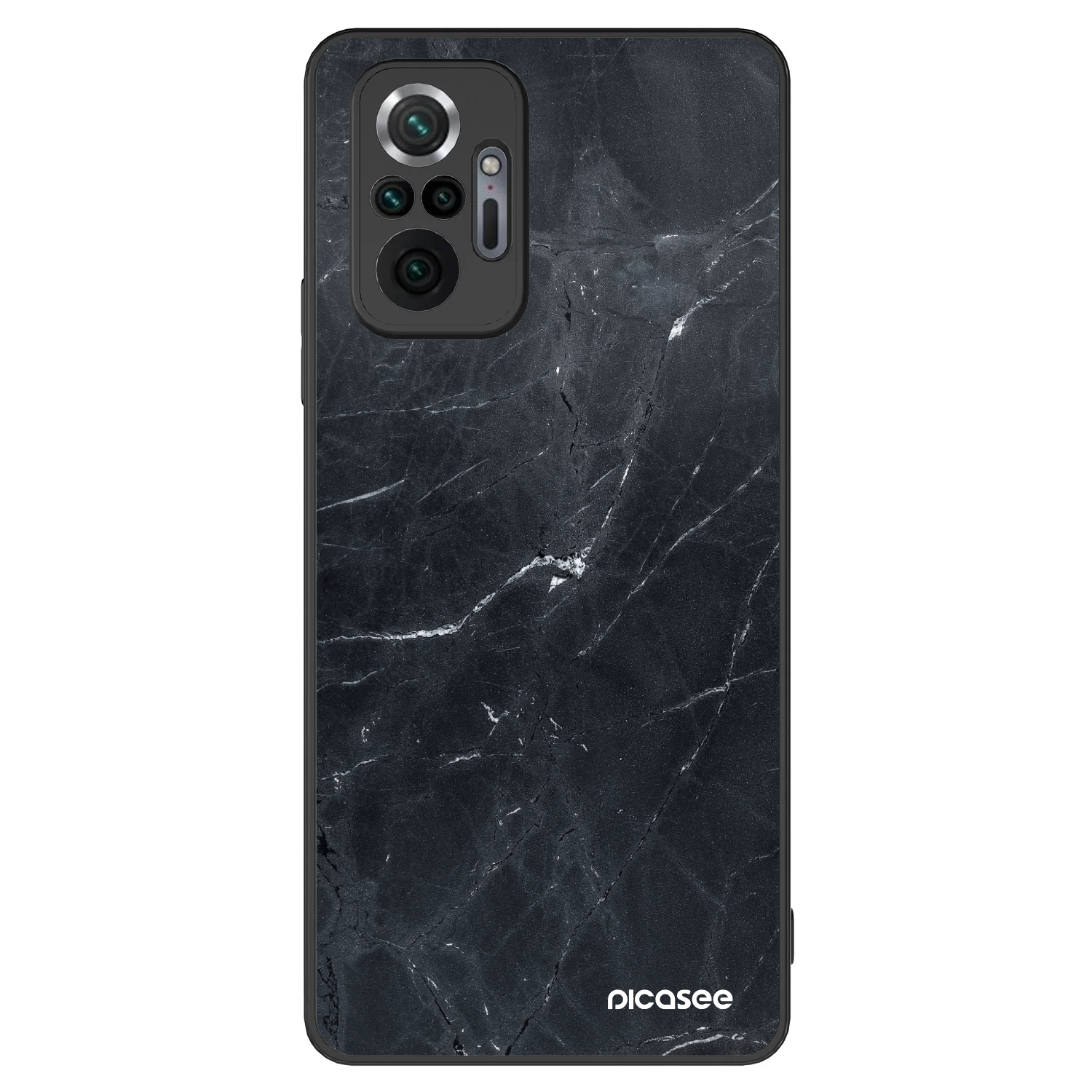 Picasee ULTIMATE CASE pro Xiaomi Redmi Note 10 Pro - Black marble