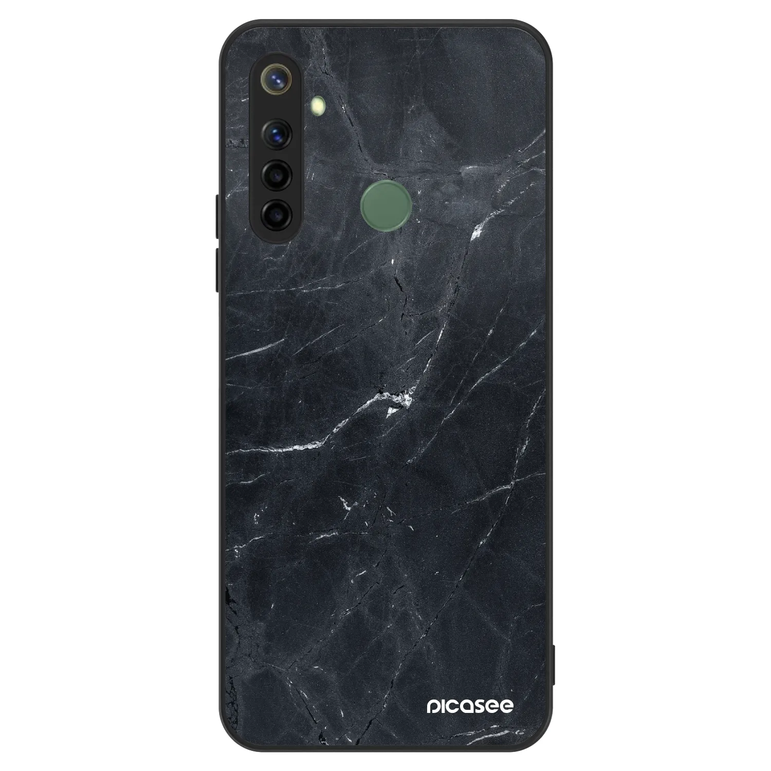 Picasee ULTIMATE CASE pro Realme 6i - Black marble