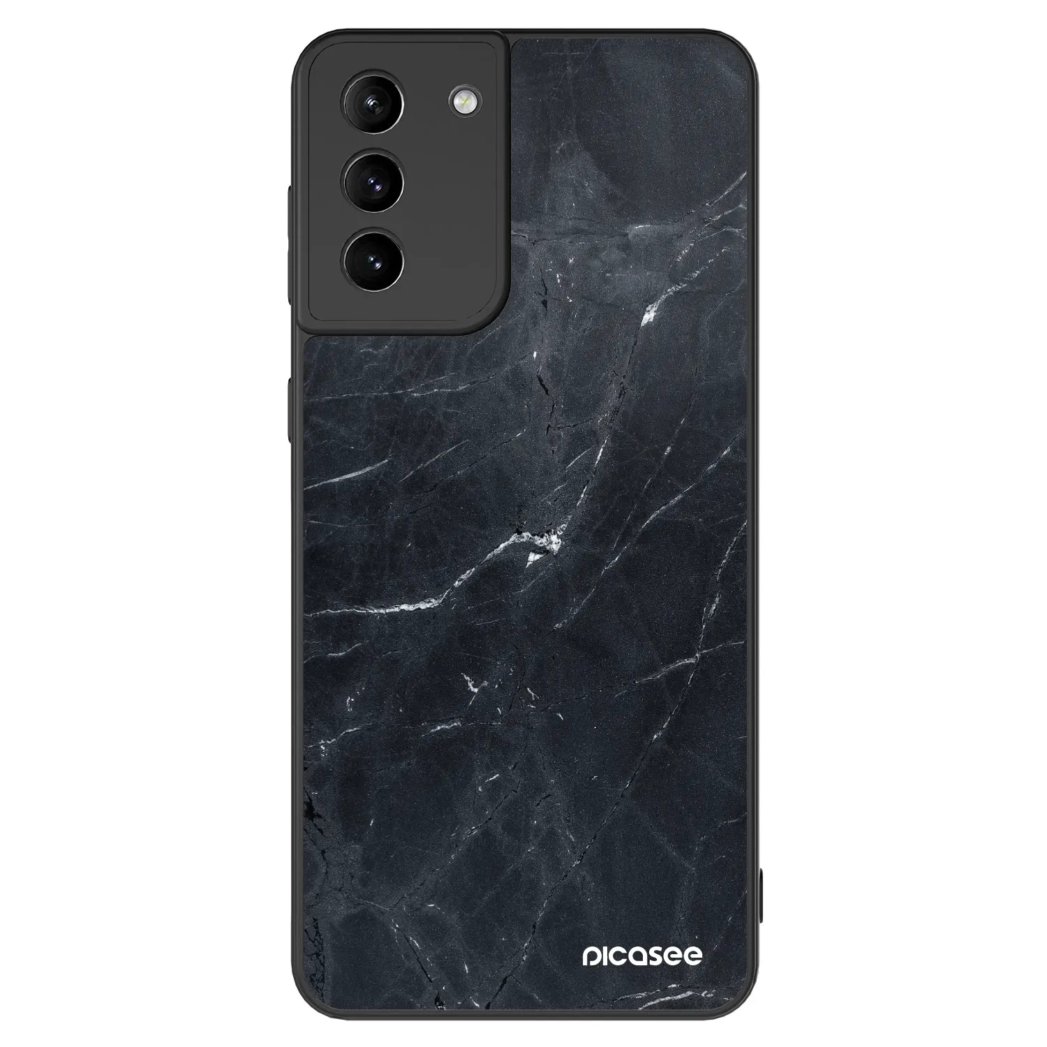 Picasee ULTIMATE CASE pro Samsung Galaxy S21+ 5G G996F - Black marble