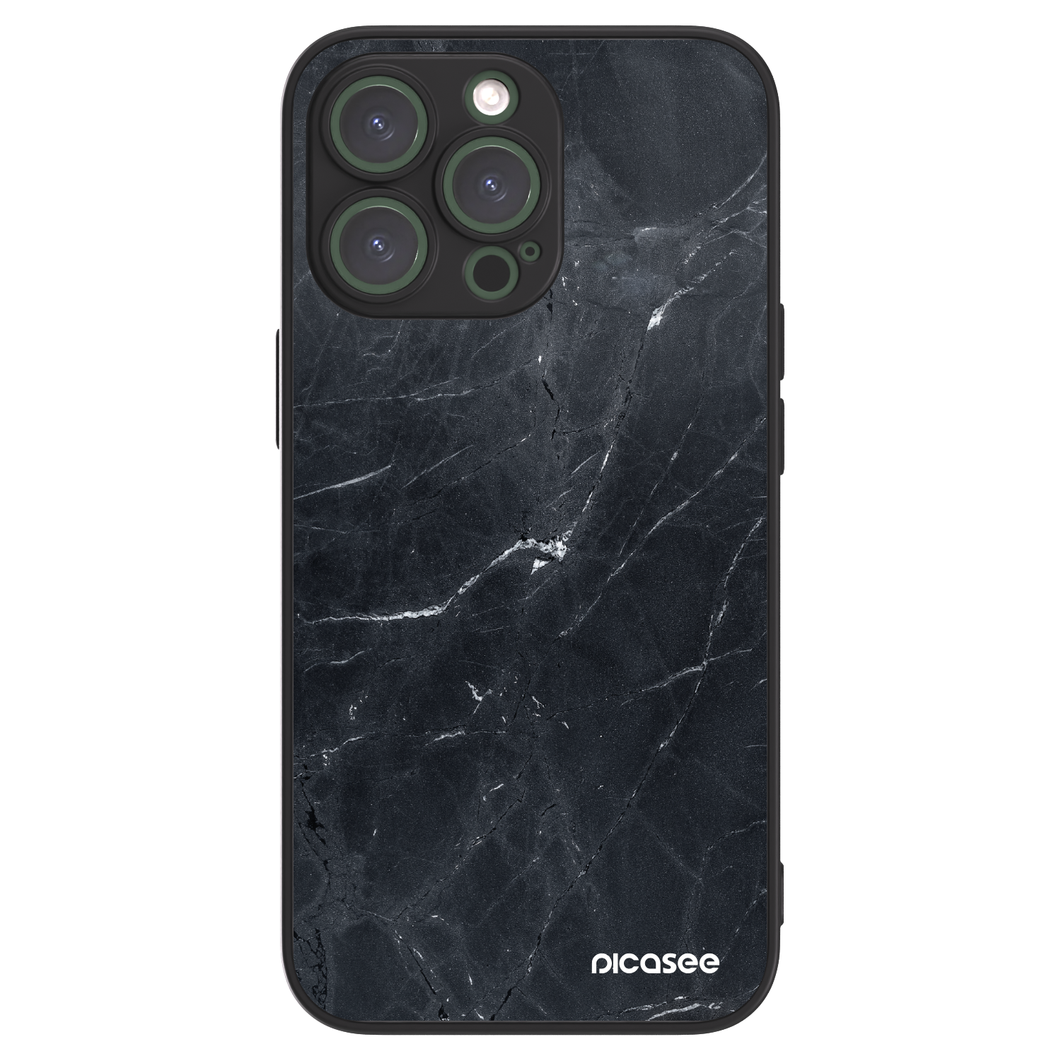 Picasee ULTIMATE CASE pro Apple iPhone 13 Pro - Black marble