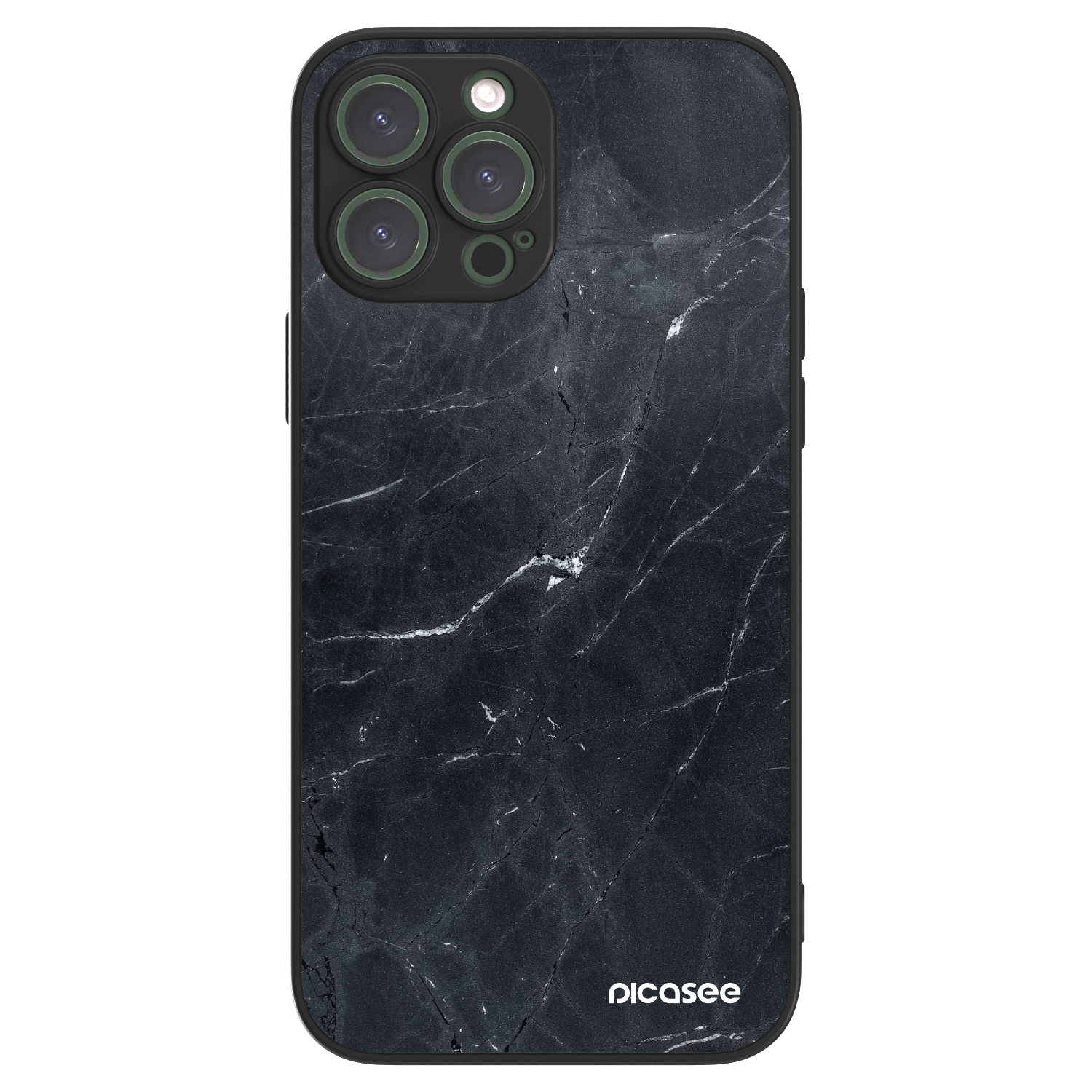 Picasee ULTIMATE CASE pro Apple iPhone 13 Pro Max - Black marble
