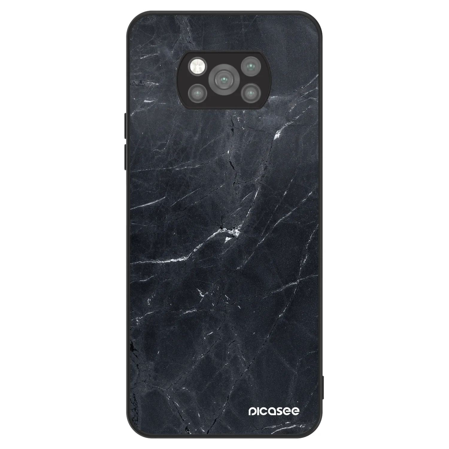 Picasee ULTIMATE CASE pro Xiaomi Poco X3 Pro - Black marble