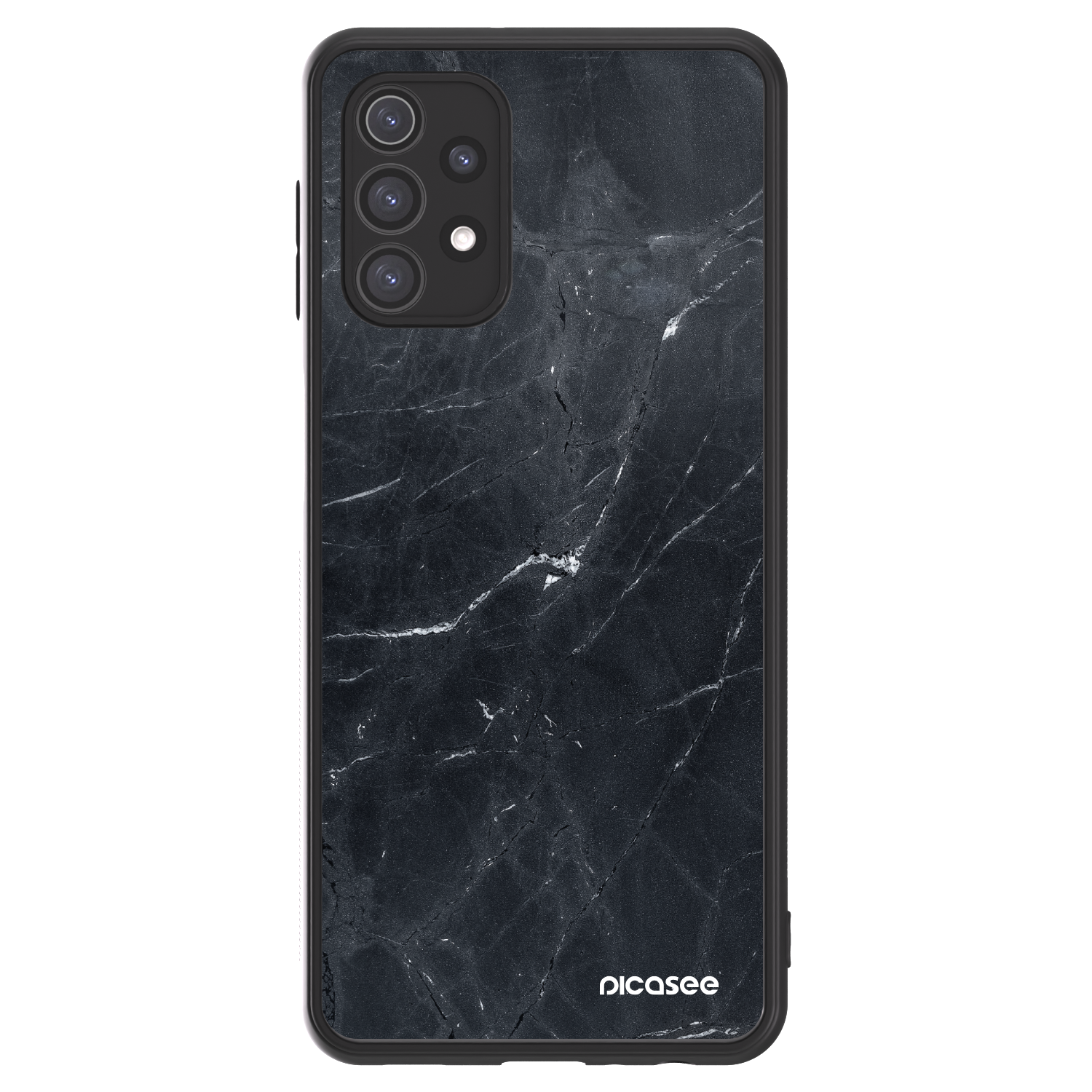 Picasee ULTIMATE CASE pro Samsung Galaxy A32 5G A326B - Black marble