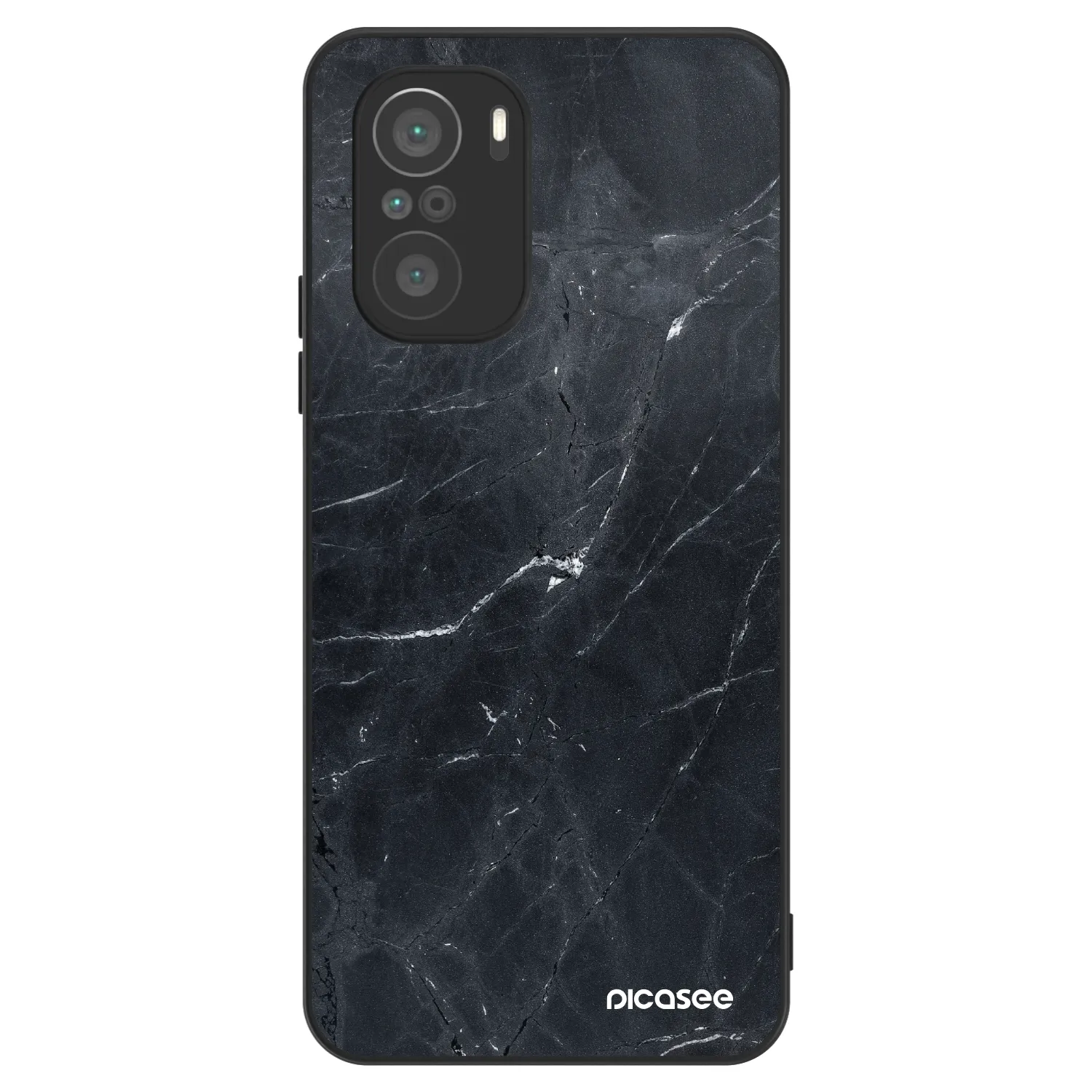 Picasee ULTIMATE CASE pro Xiaomi Poco F3 - Black marble