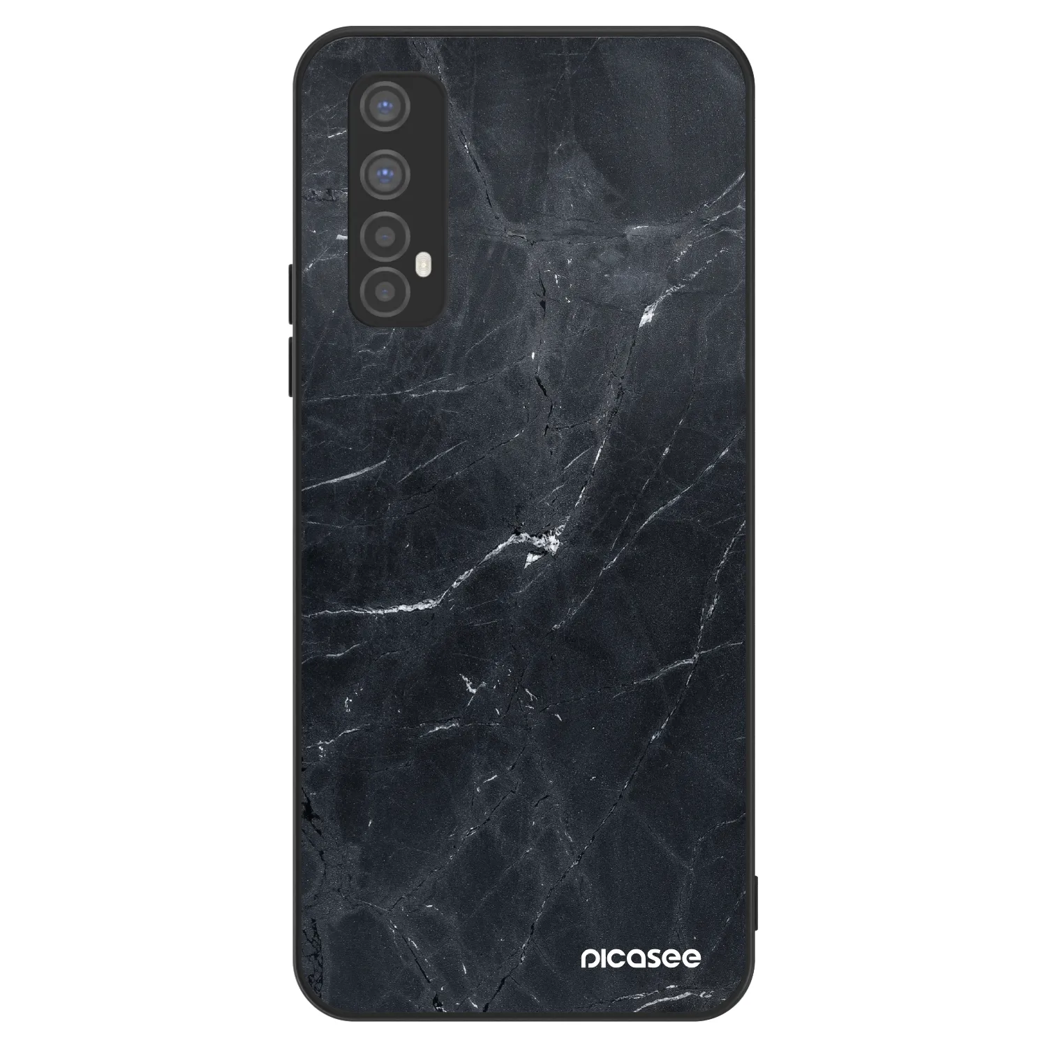 Picasee ULTIMATE CASE pro Realme 7 - Black marble