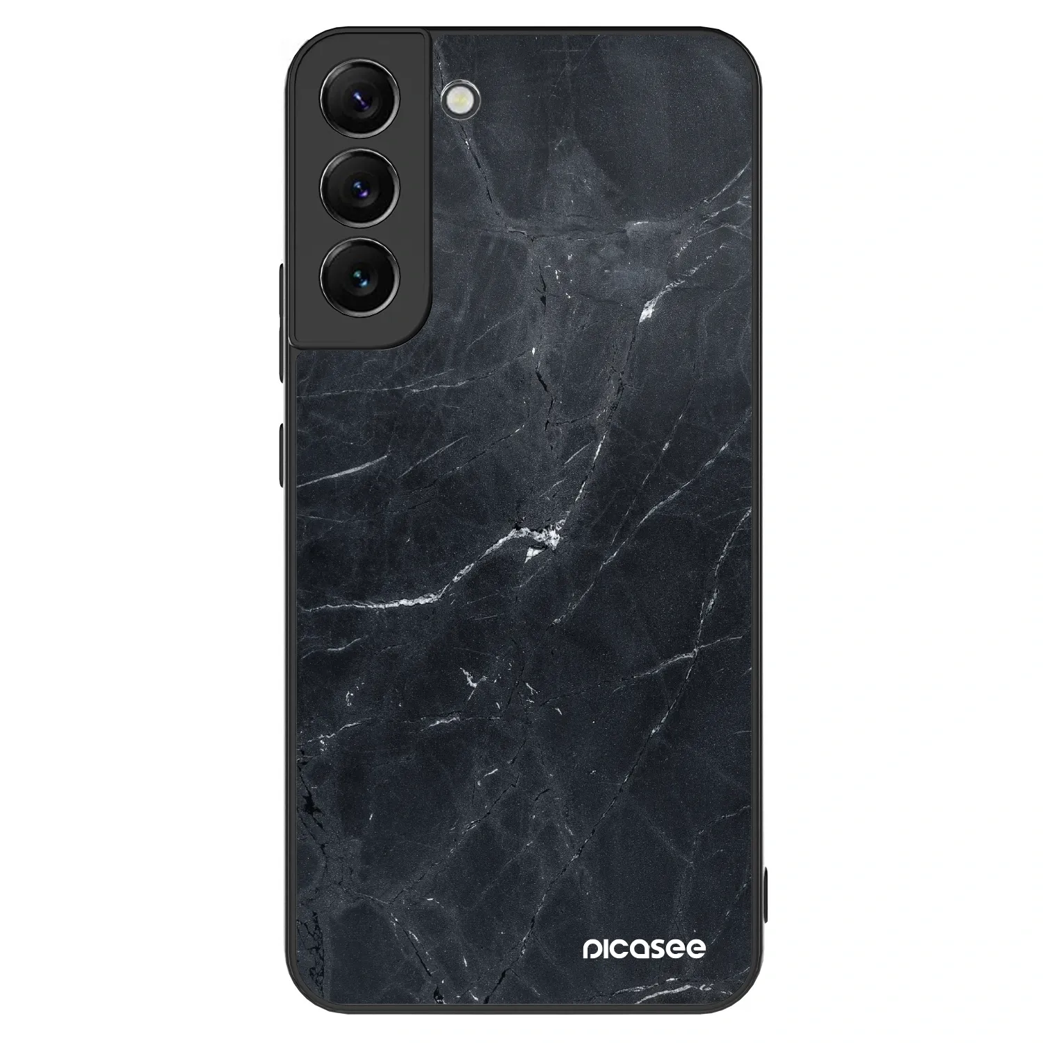 Picasee ULTIMATE CASE pro Samsung Galaxy S22+ 5G - Black marble