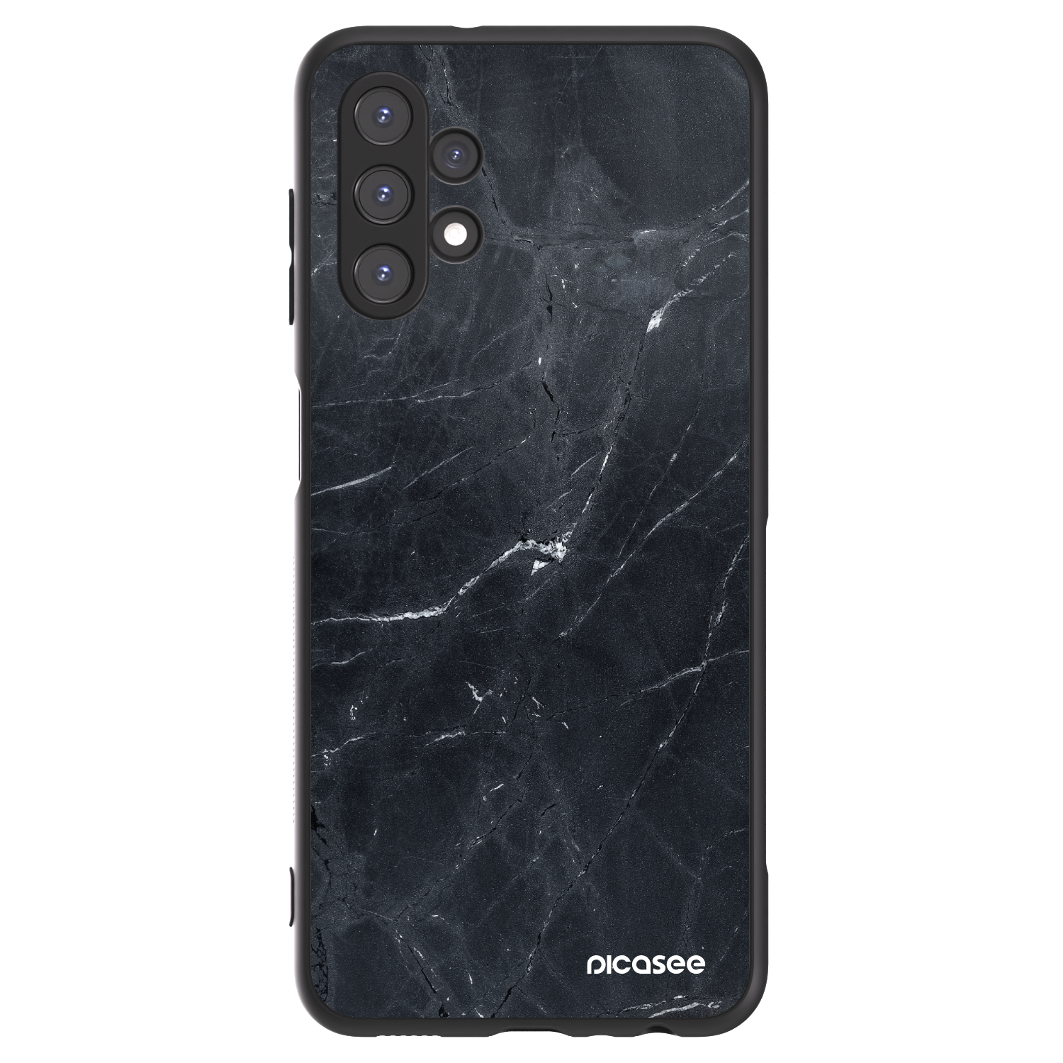 Picasee ULTIMATE CASE pro Samsung Galaxy A13 4G A135 - Black marble