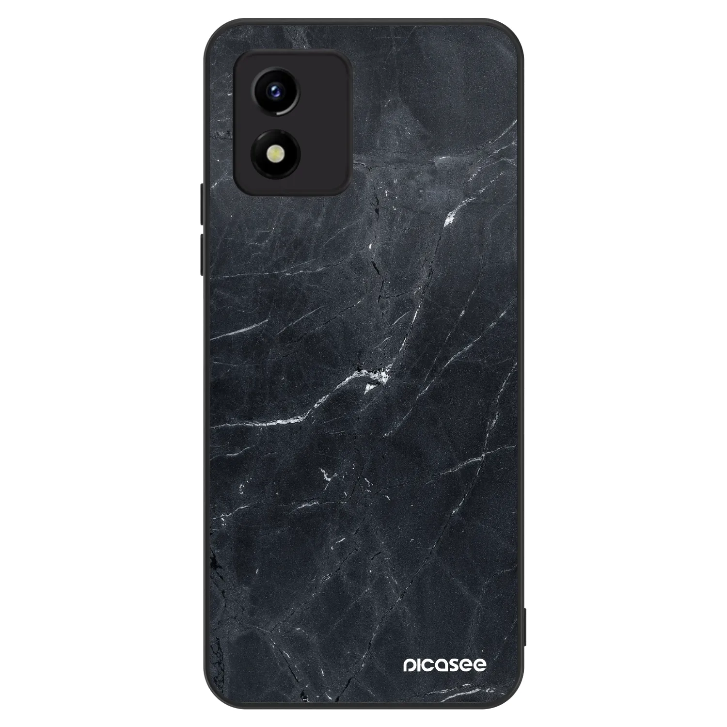 Picasee ULTIMATE CASE pro Vivo Y01 - Black marble