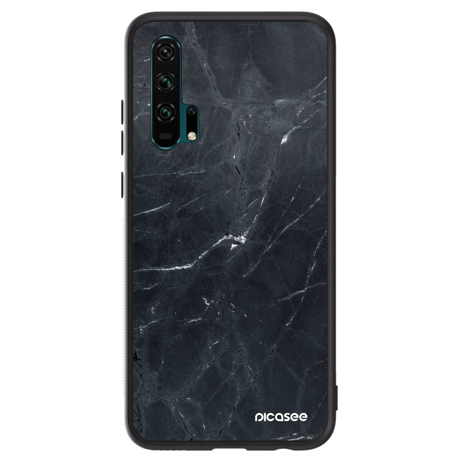 Picasee ULTIMATE CASE pro Honor 20 Pro - Black marble