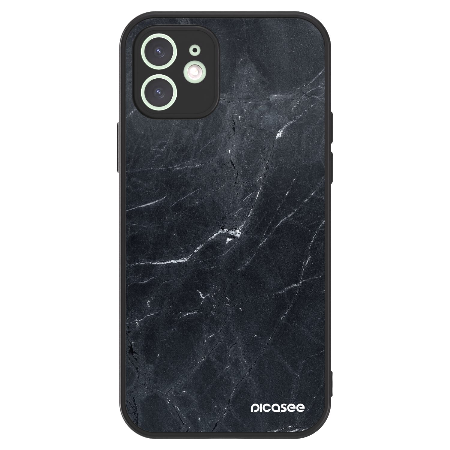 Picasee ULTIMATE CASE MagSafe pro Apple iPhone 12 - Black marble