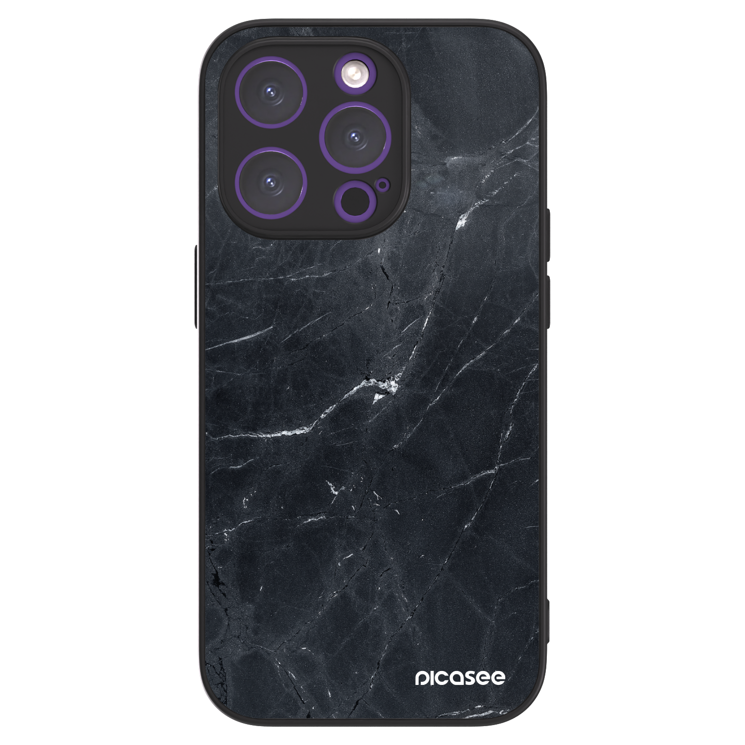 Picasee ULTIMATE CASE MagSafe pro Apple iPhone 14 Pro - Black marble