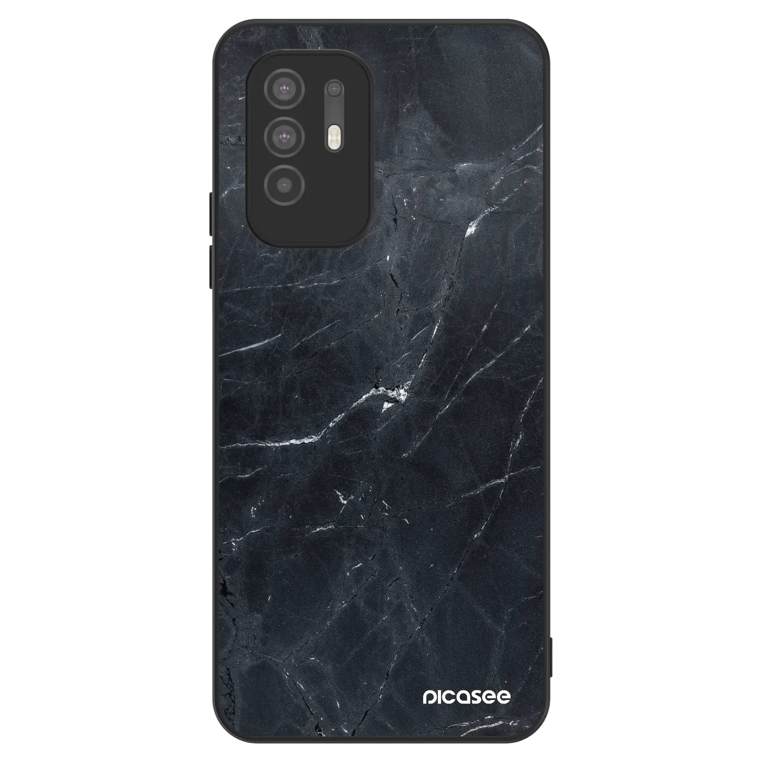 Picasee ULTIMATE CASE pro OPPO A94 5G - Black marble