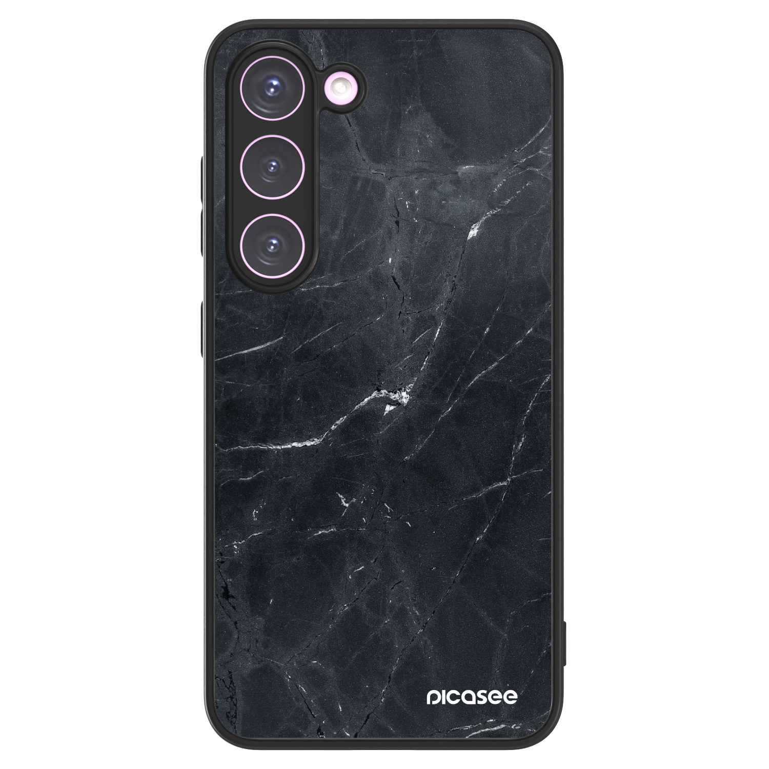 Picasee ULTIMATE CASE pro Samsung Galaxy S23 5G - Black marble