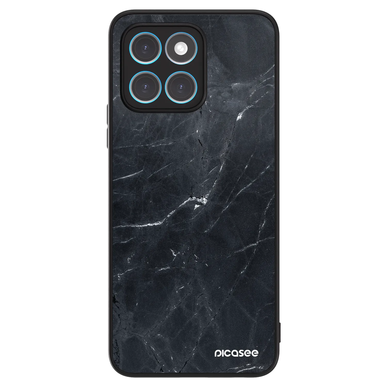 Picasee ULTIMATE CASE pro Honor X6 - Black marble