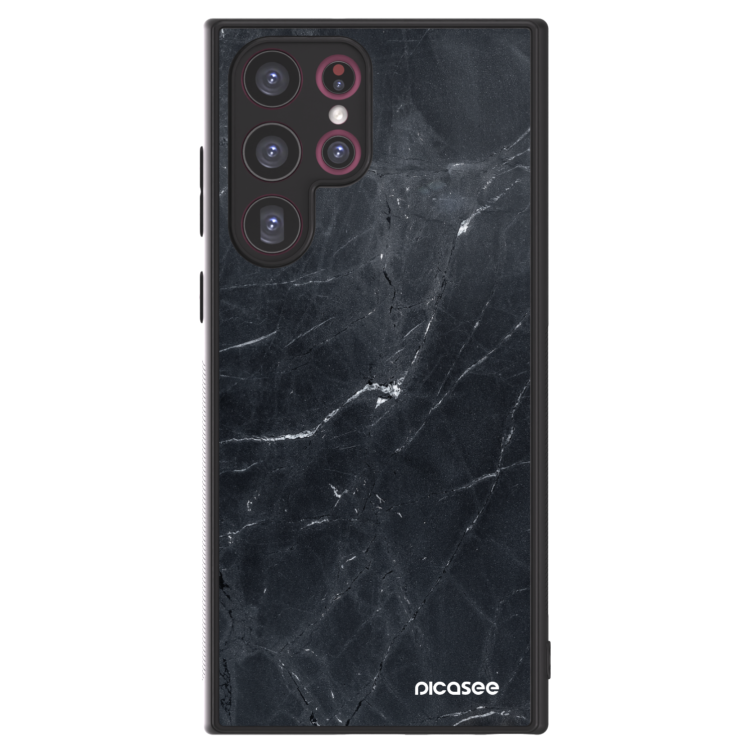 Picasee ULTIMATE CASE PowerShare pro Samsung Galaxy S22 Ultra 5G - Black marble