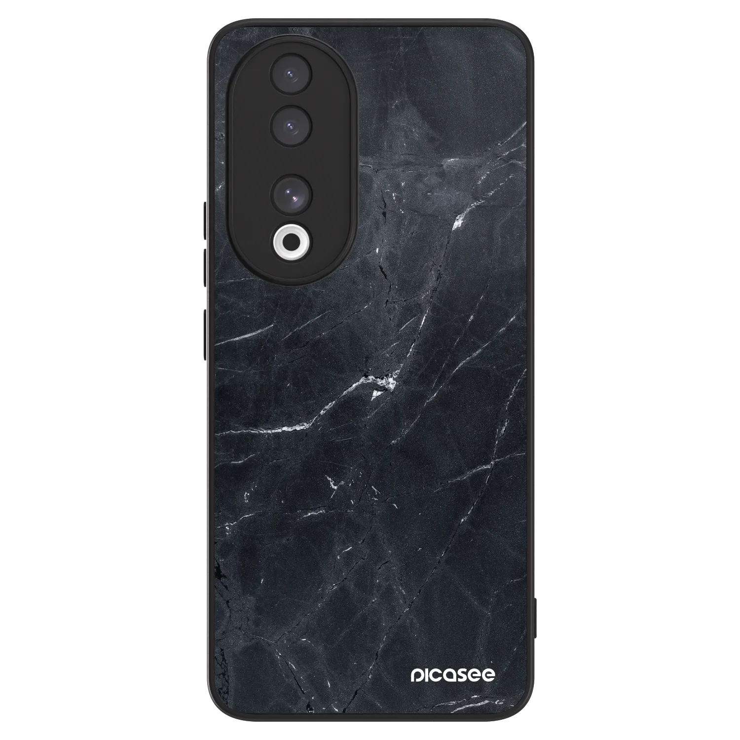 Picasee ULTIMATE CASE pro Honor 90 5G - Black marble