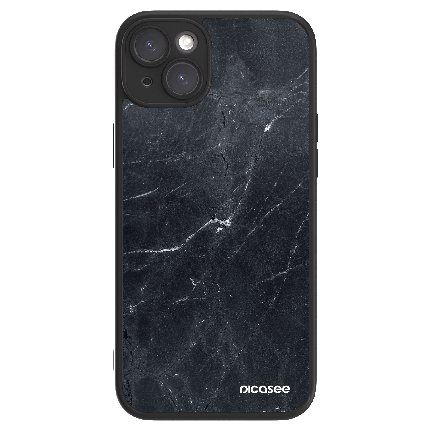 Picasee ULTIMATE CASE MagSafe pro Apple iPhone 15 Plus - Black marble