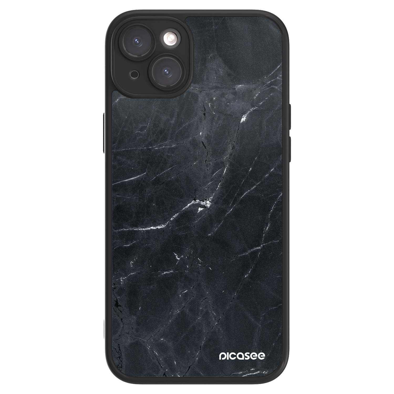 Picasee ULTIMATE CASE pro Apple iPhone 15 Plus - Black marble