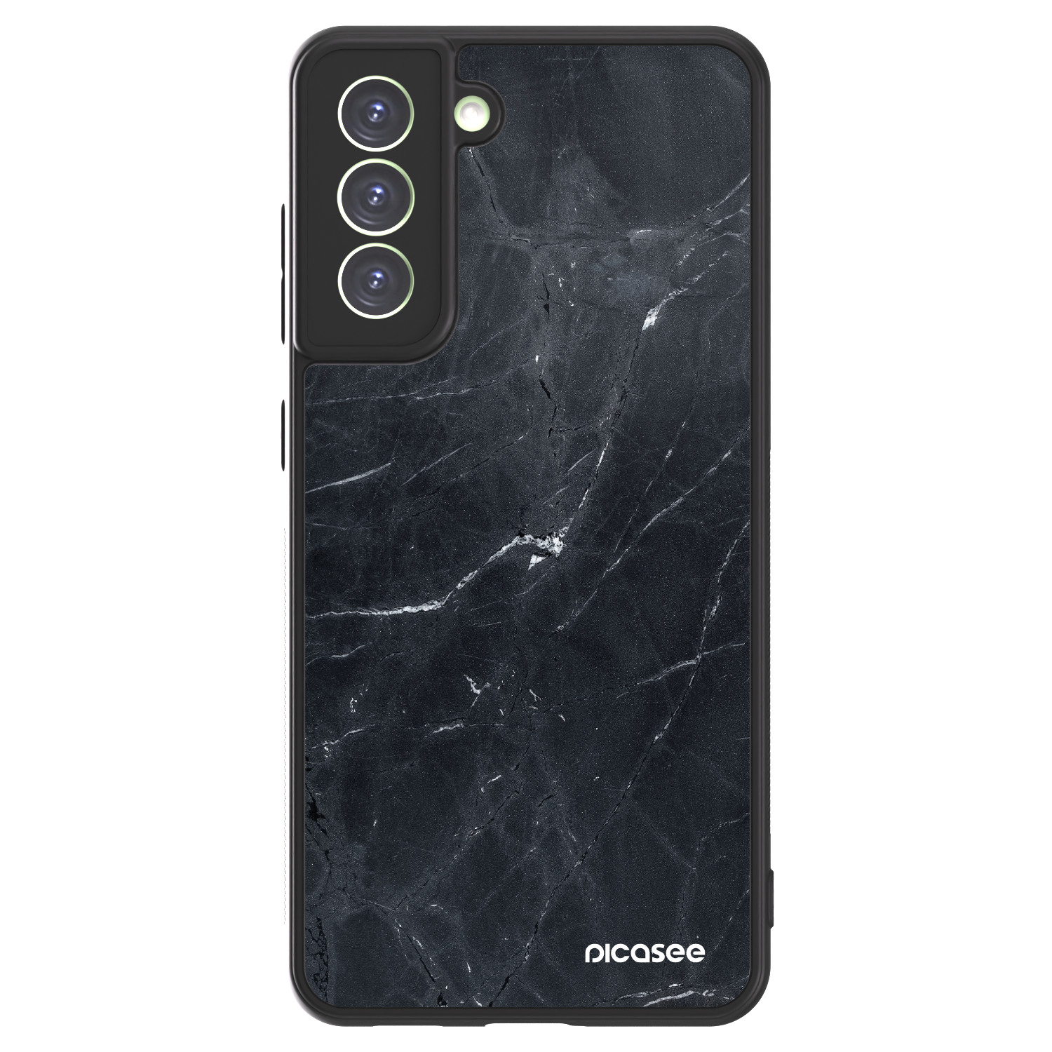 Picasee ULTIMATE CASE PowerShare pro Samsung Galaxy S21 FE 5G - Black marble