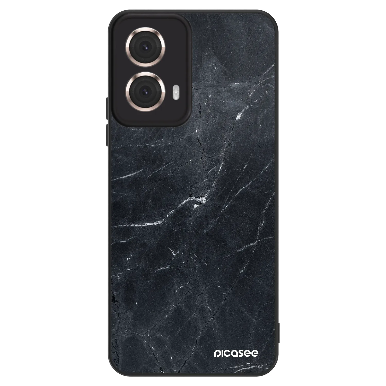 Picasee ULTIMATE CASE pro Motorola Moto G85 - Black marble