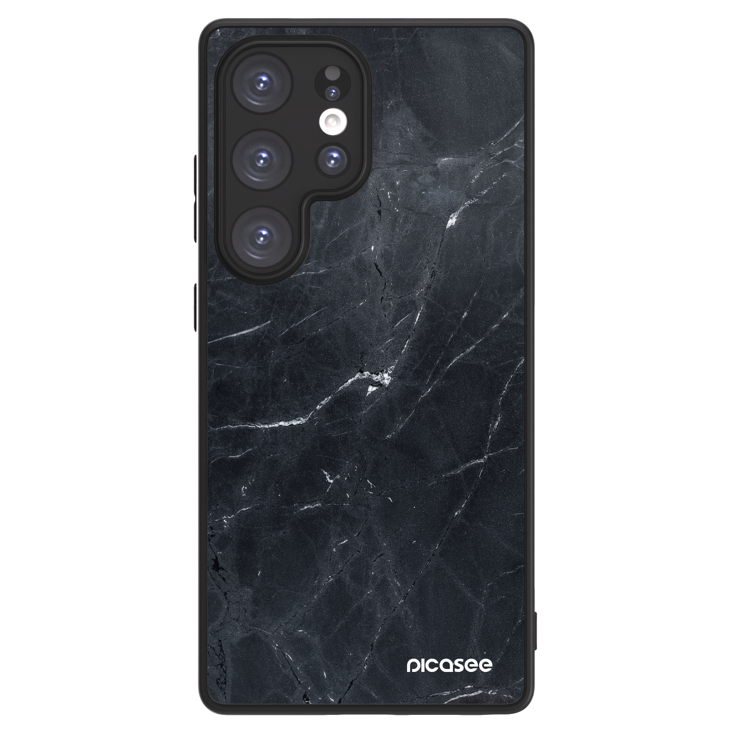 Picasee ULTIMATE CASE pro Samsung Galaxy S25 Ultra 5G - Black marble