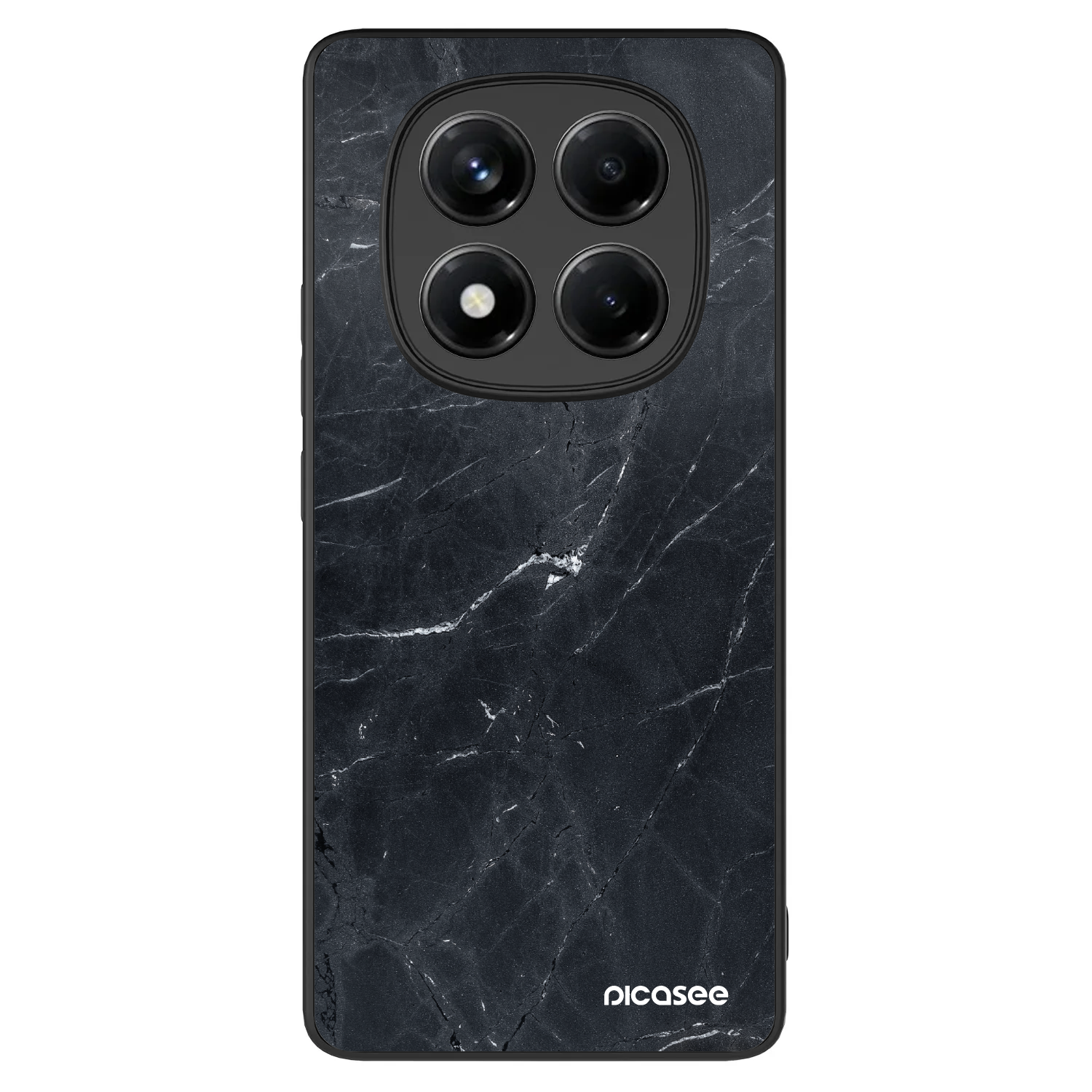 Picasee ULTIMATE CASE pro Xiaomi Redmi Note 14 Pro 4G - Black marble
