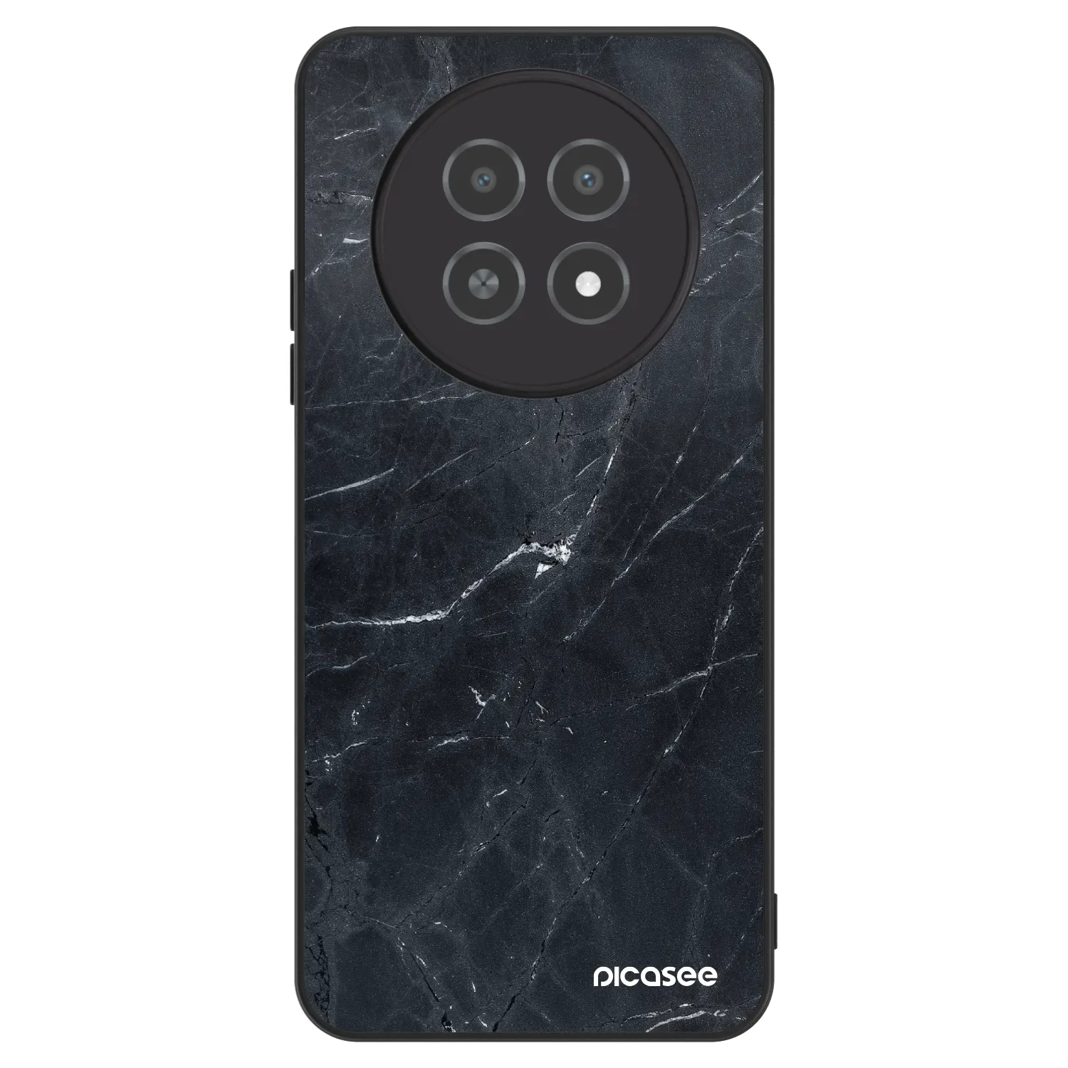 Picasee ULTIMATE CASE pro Realme 12X - Black marble