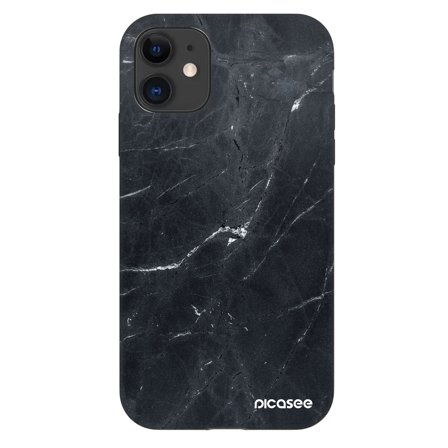 Picasee Fashion Case pro Apple iPhone 11 - Black marble