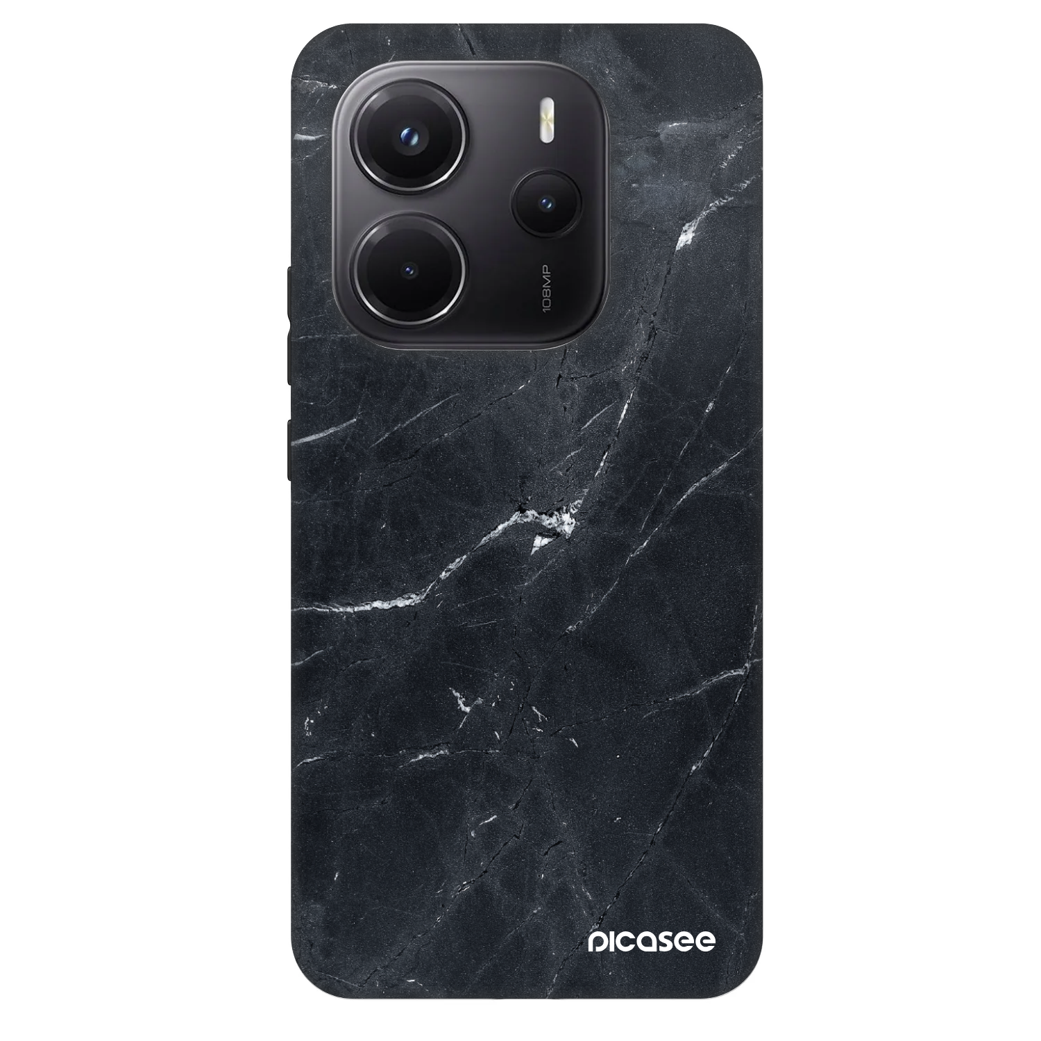 Picasee Fashion Case pro Xiaomi Redmi Note 14 5G - Black marble