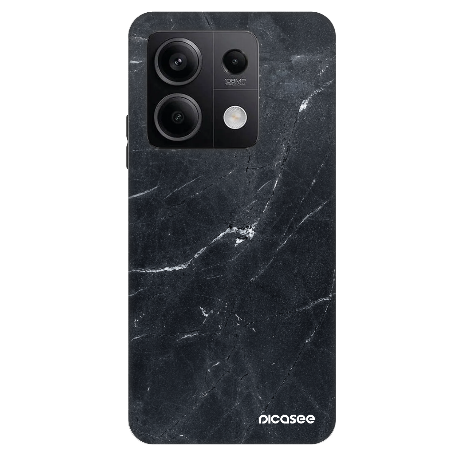 Picasee Fashion Case pro Xiaomi Redmi Note 13 5G - Black marble