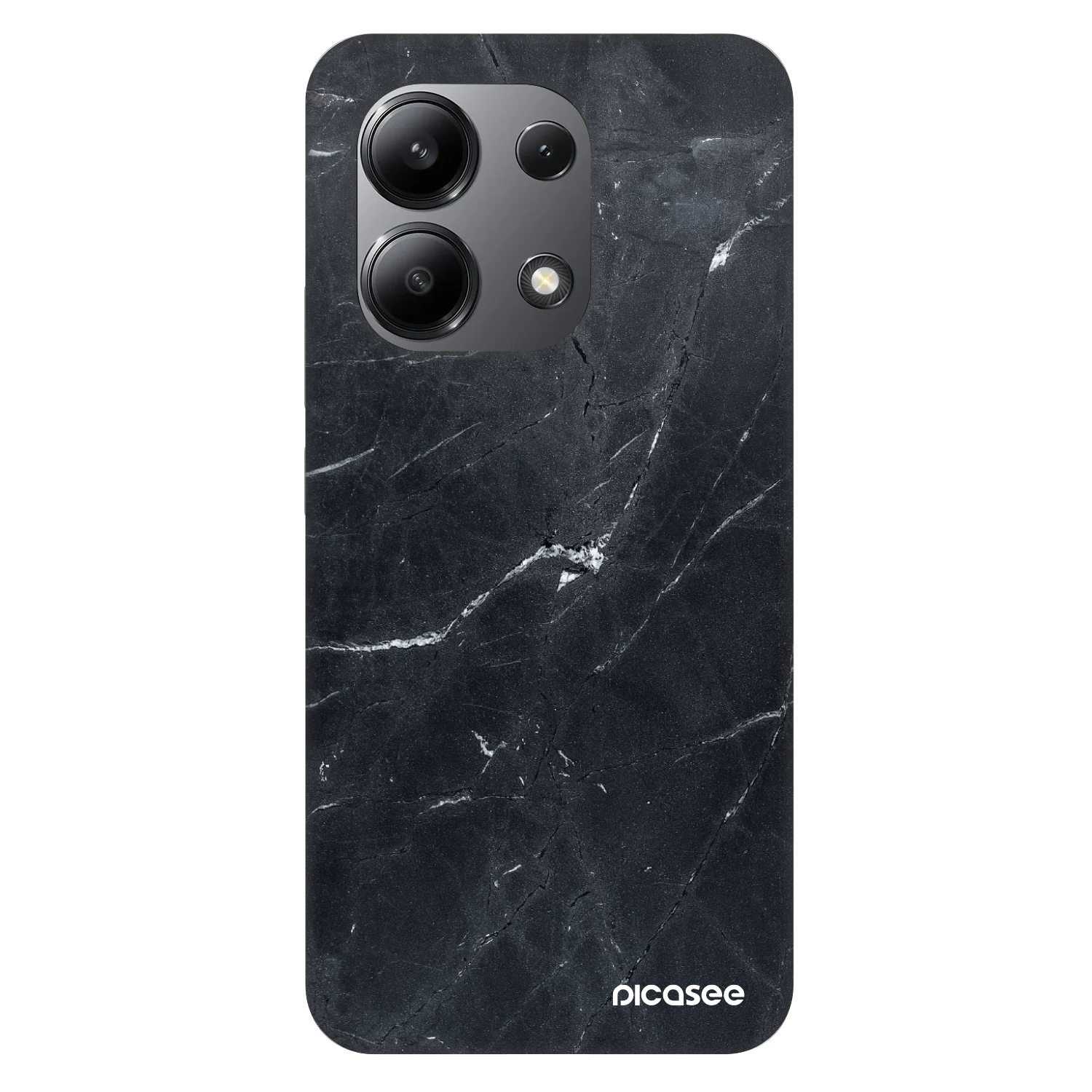 Picasee Fashion Case pro Xiaomi Redmi Note 13 4G - Black marble