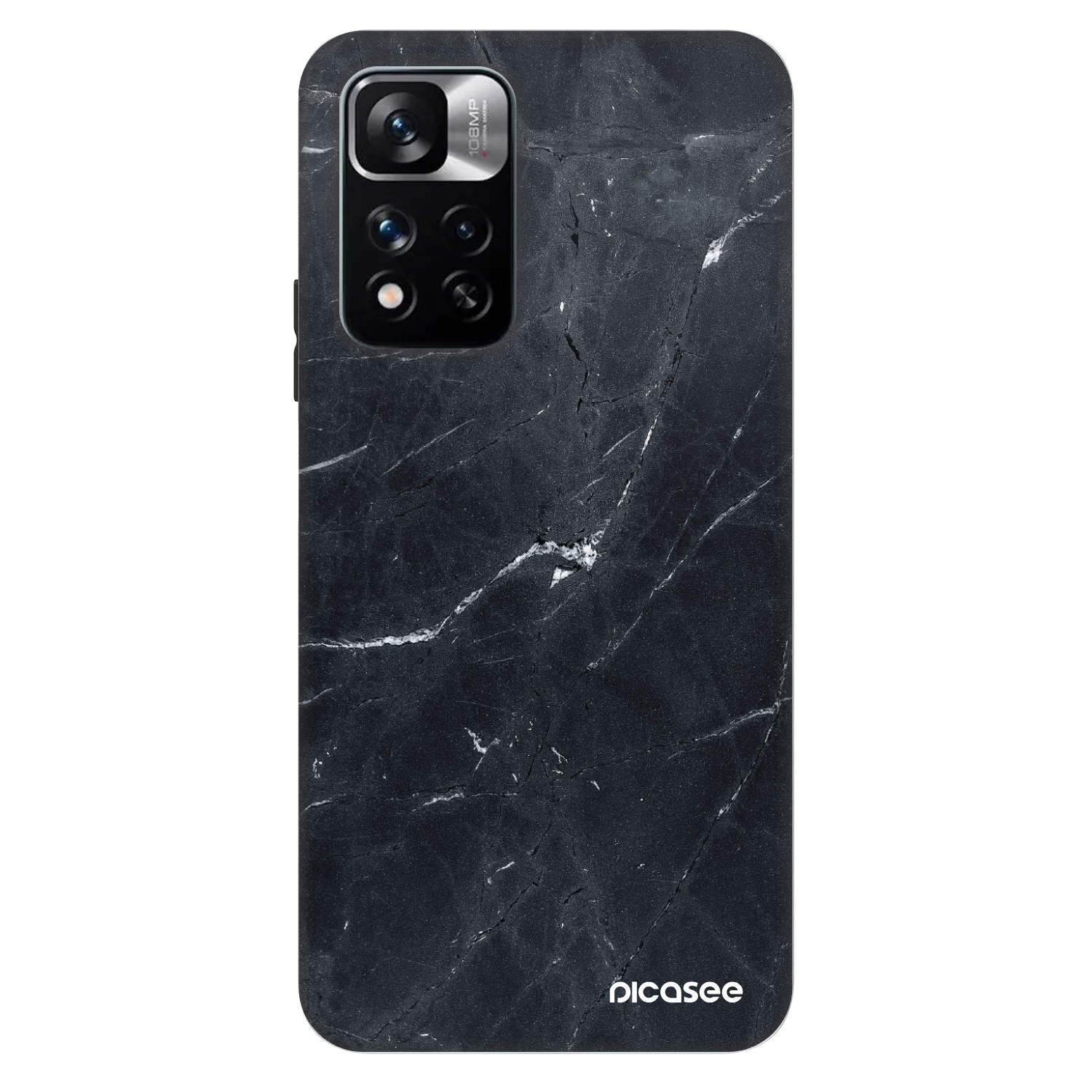 Picasee Fashion Case pro Xiaomi Redmi Note 11 Pro - Black marble