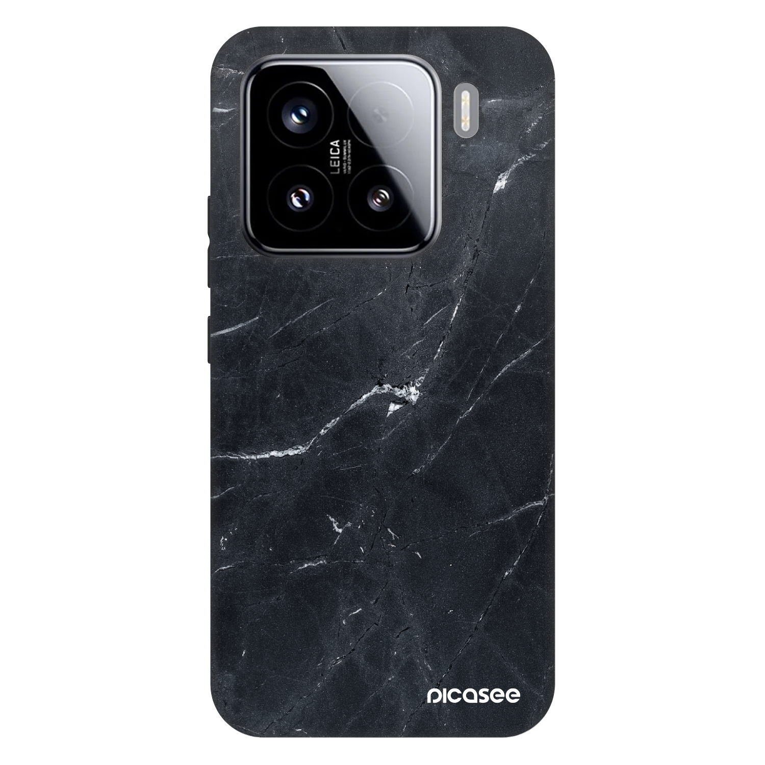 Picasee Fashion Case pro Xiaomi 15 - Black marble