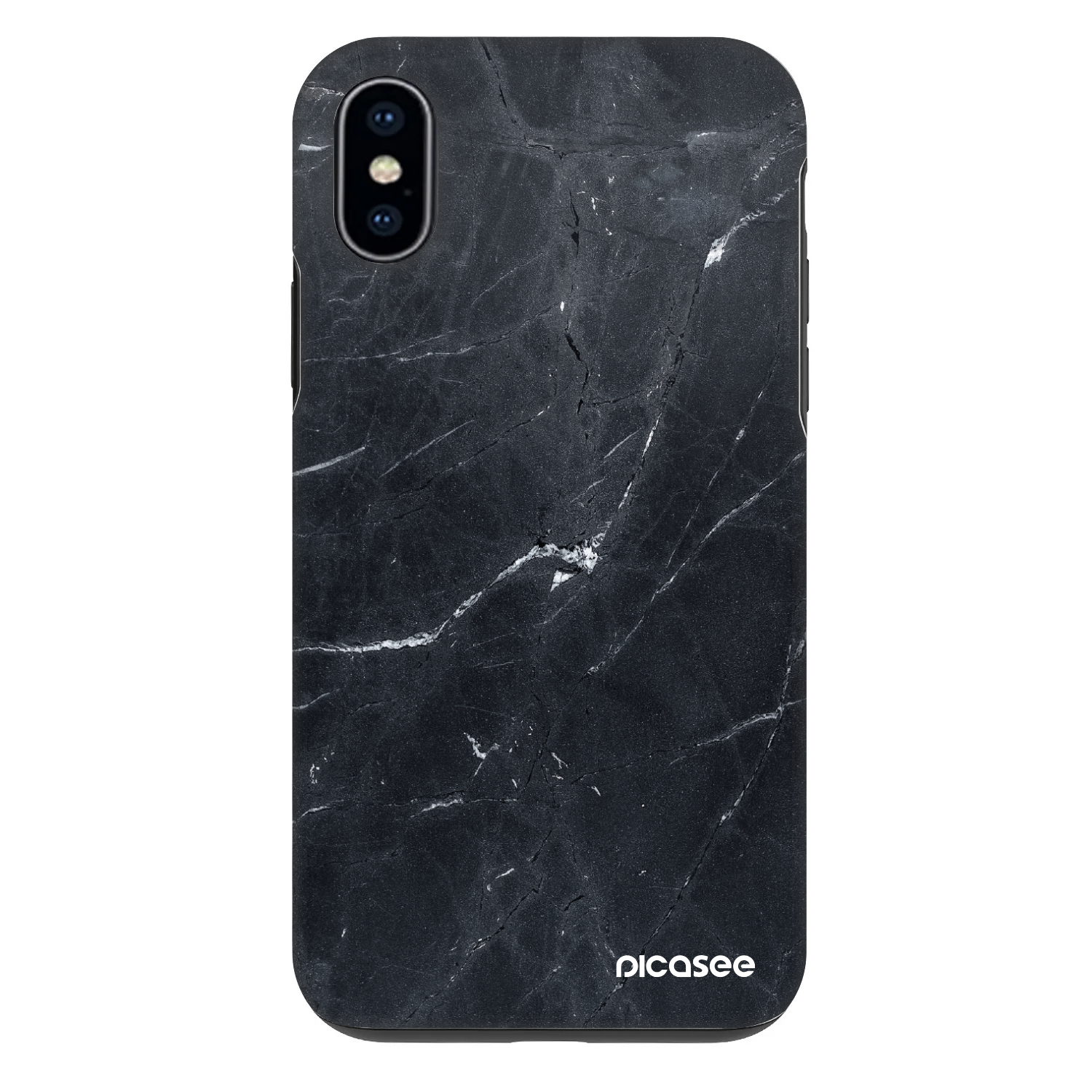 Picasee Fashion Case pro Apple iPhone X/XS - Black marble