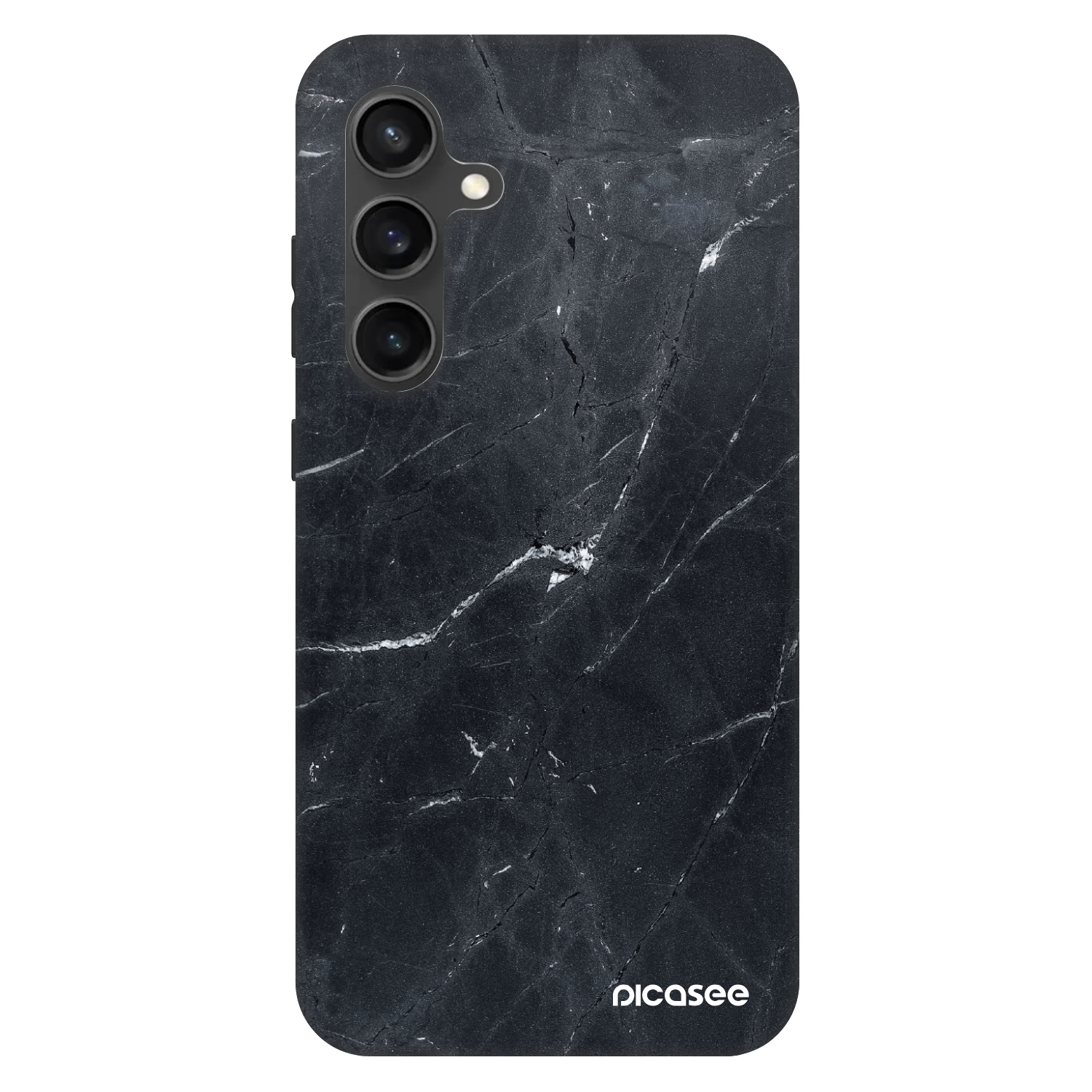 Picasee Fashion Case pro Samsung Galaxy S24 FE S721B - Black marble