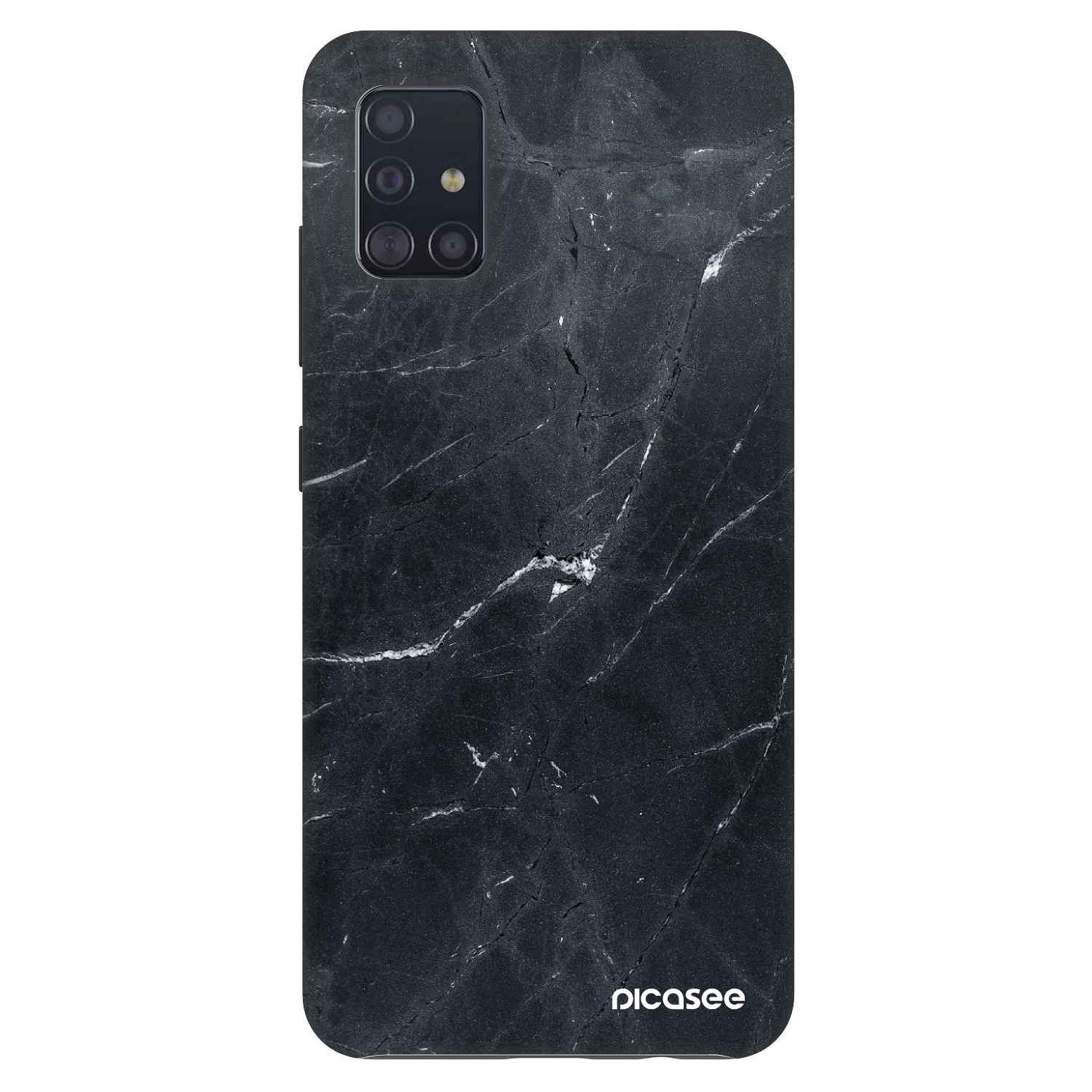 Picasee Fashion Case pro Samsung Galaxy A51 A515F - Black marble