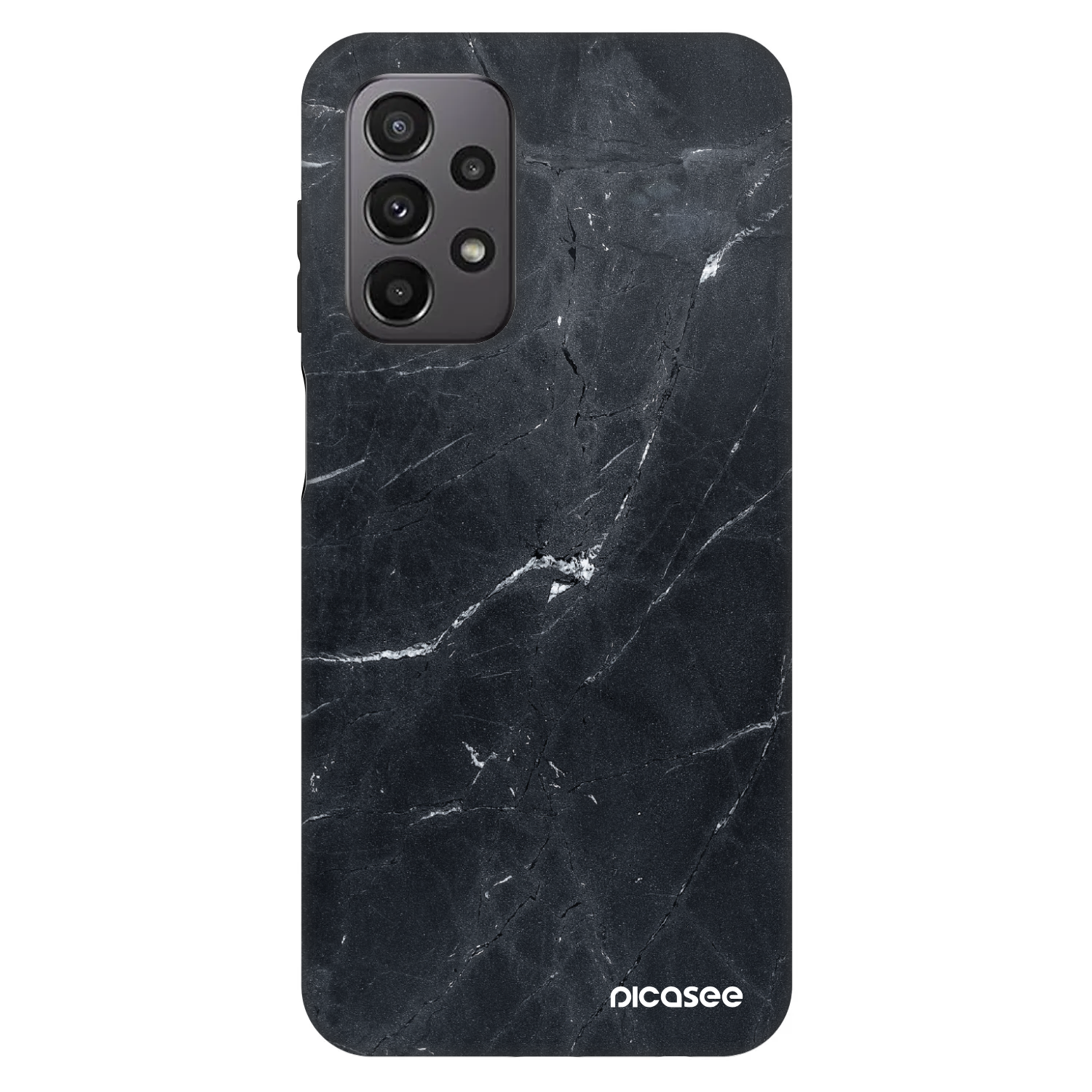 Picasee Fashion Case pro Samsung Galaxy A23 A236B 5G - Black marble