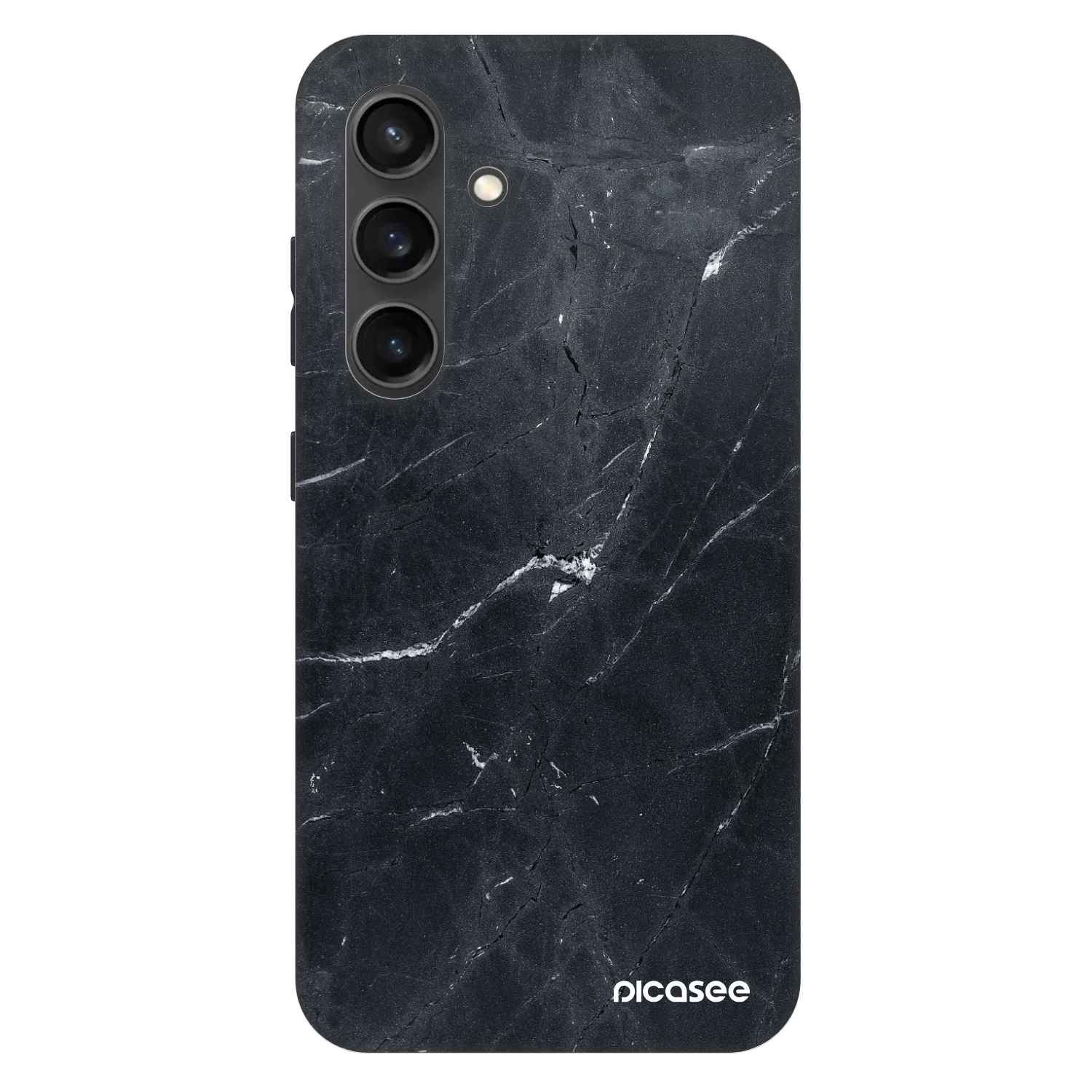 Picasee Fashion Case PowerShare pro Samsung Galaxy S24+ S926B 5G - Black marble