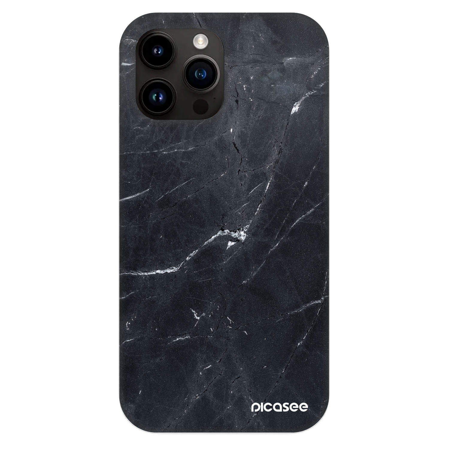 Picasee Fashion Case MagSafe Apple iPhone 13 Pro Max - Black marble
