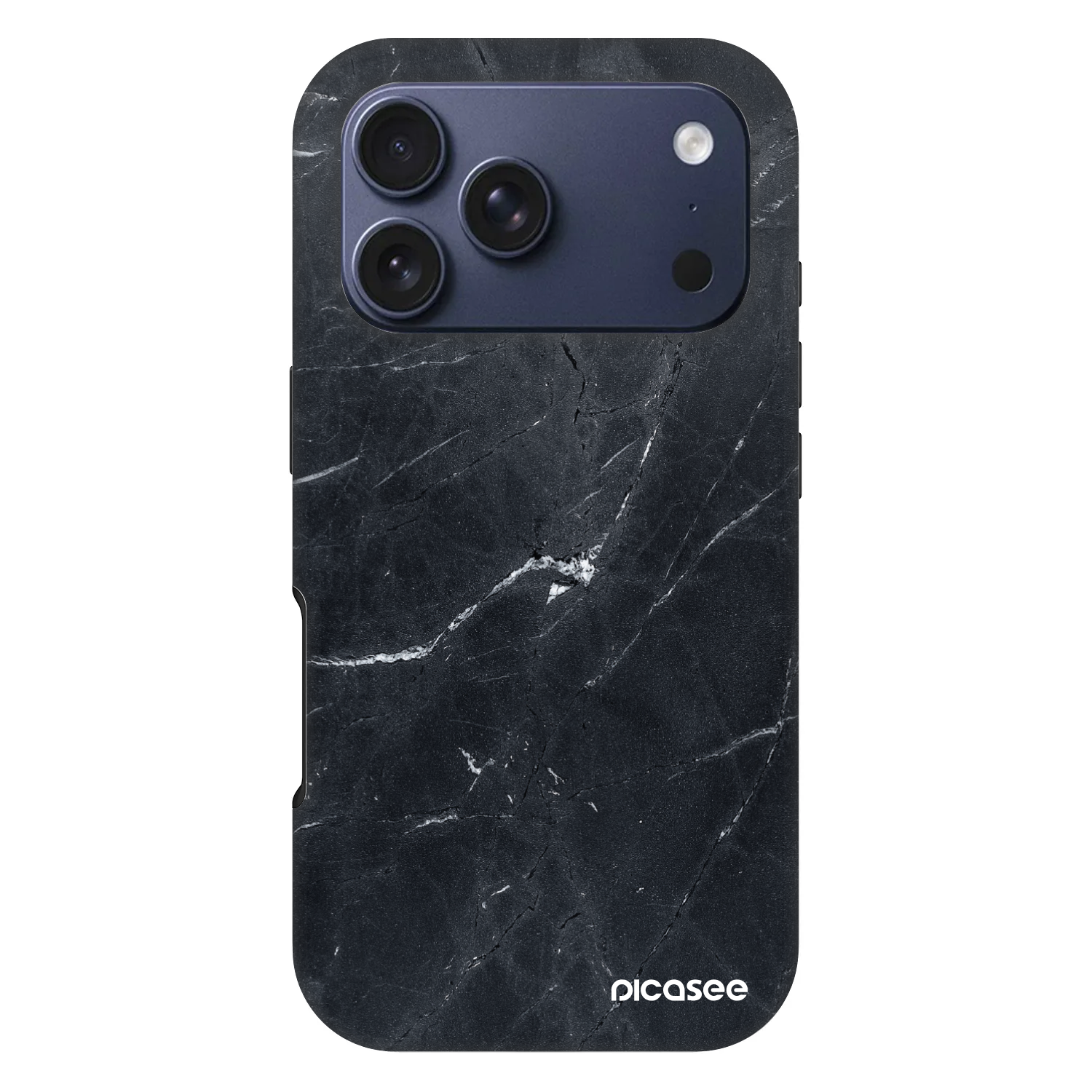 Picasee Fashion Case MagSafe Apple iPhone 17 Pro - Black marble