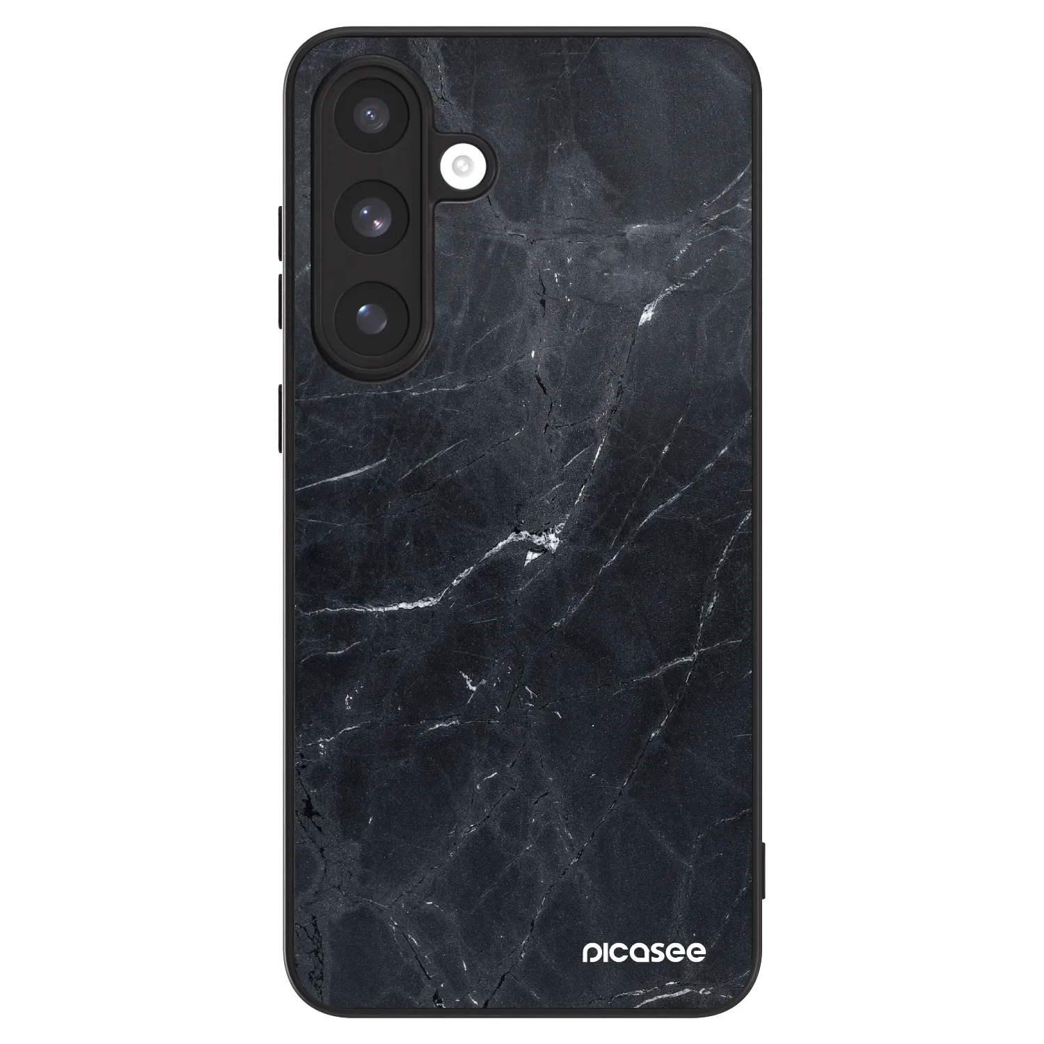 Picasee ULTIMATE CASE pro Samsung Galaxy S25 FE 5G - Black marble