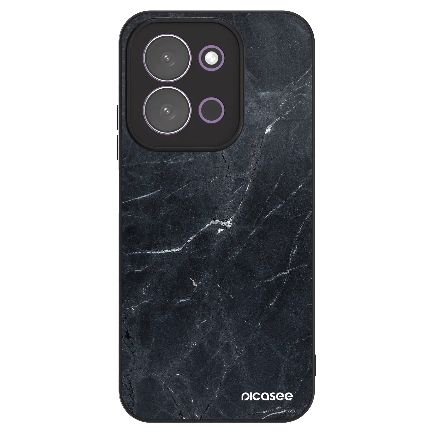 Picasee ULTIMATE CASE pro Xiaomi Redmi 15C 5G - Black marble