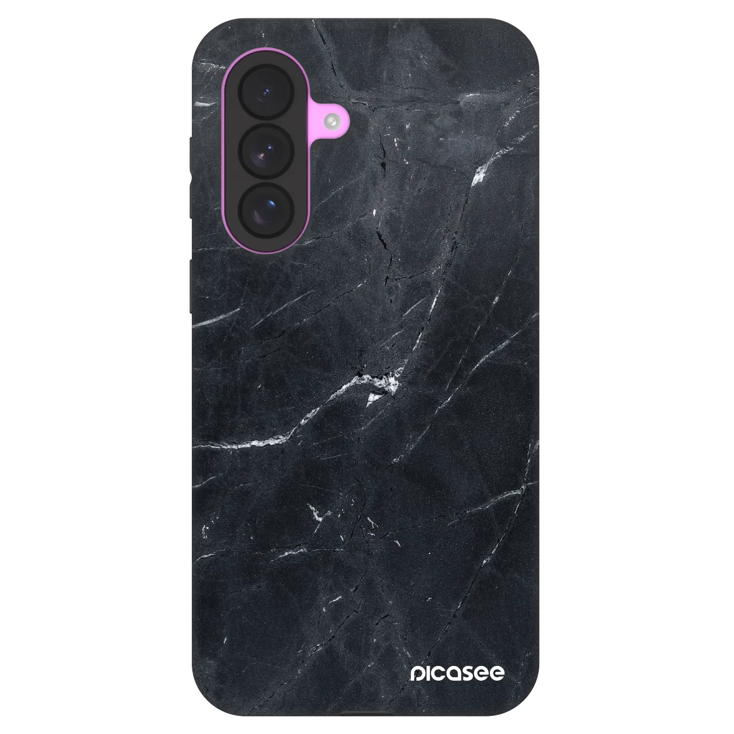 Picasee Fashion Case pro Samsung Galaxy A37 - Black marble