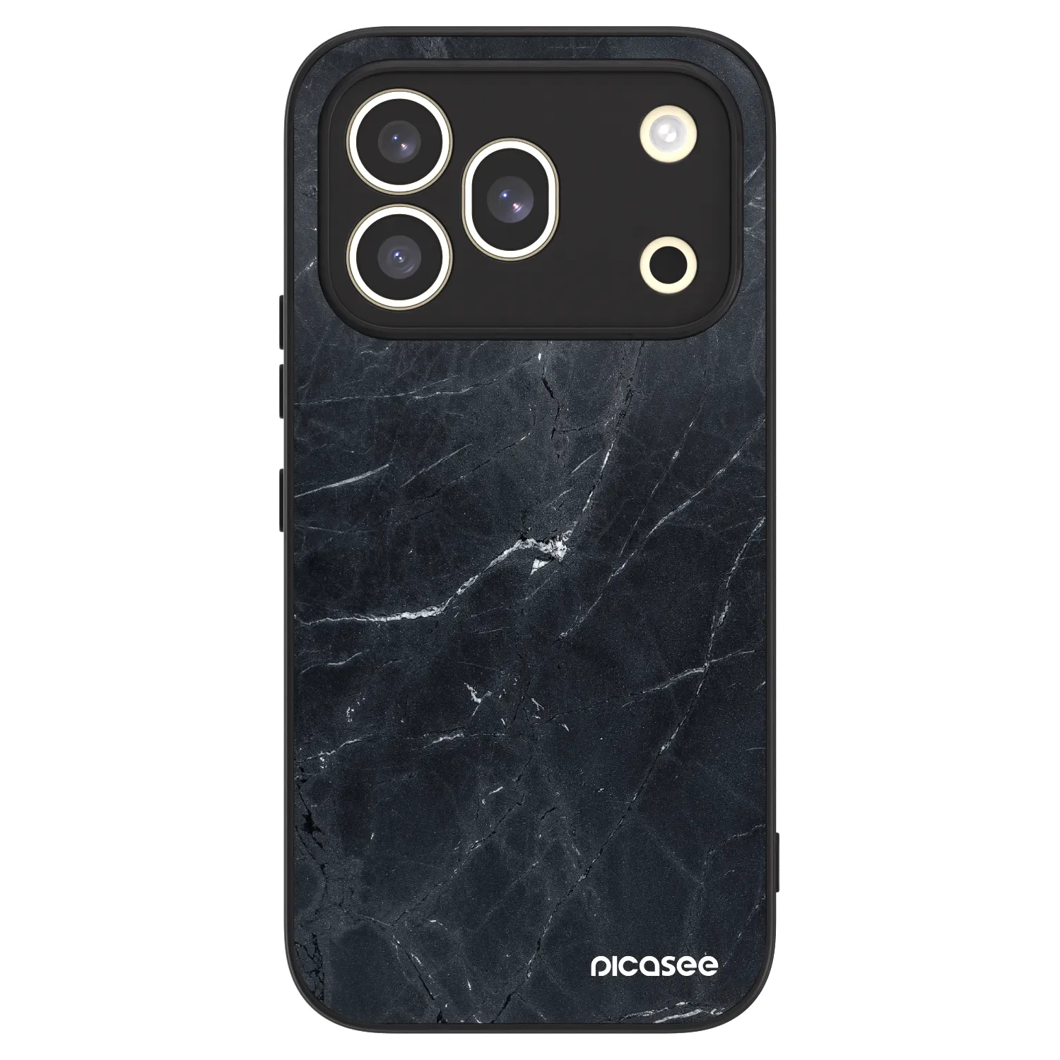 Picasee ULTIMATE CASE pro Honor 600 Pro - Black marble