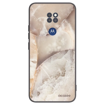 Obal pro Motorola Moto G9 Play - Cream marble