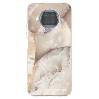 Picasee silikonový průhledný obal pro Xiaomi Mi 10T Lite - Cream marble