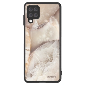 Picasee ULTIMATE CASE pro Samsung Galaxy A12 A125F - Cream marble