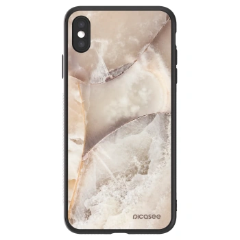 Picasee ULTIMATE CASE pro Apple iPhone XS Max - Cream marble
