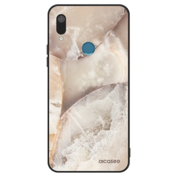 Obal pro Huawei Y7 2019 - Cream marble