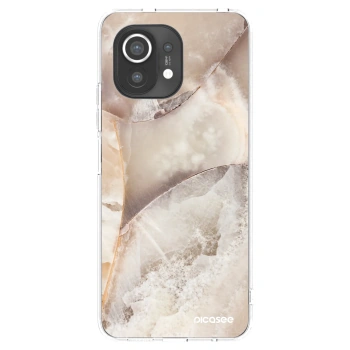 Picasee silikonový průhledný obal pro Xiaomi Mi 11 - Cream marble